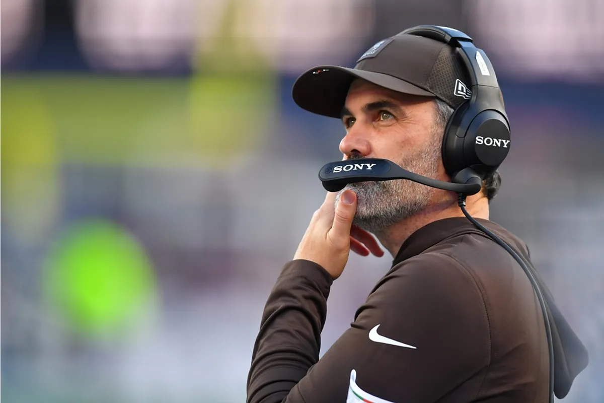Browns' head coach Kevin Stefanski