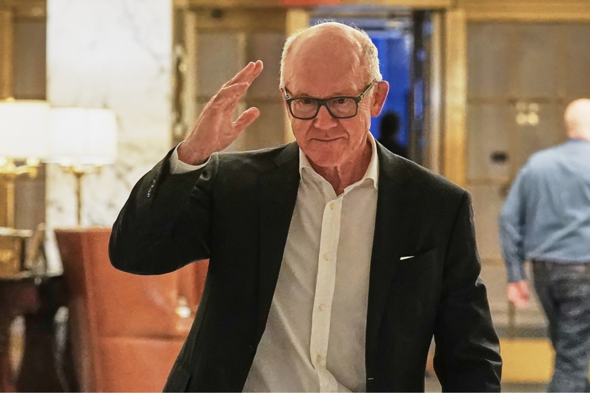 New York Jets owner Woody Johnson arrives for NFL owners meetings,
