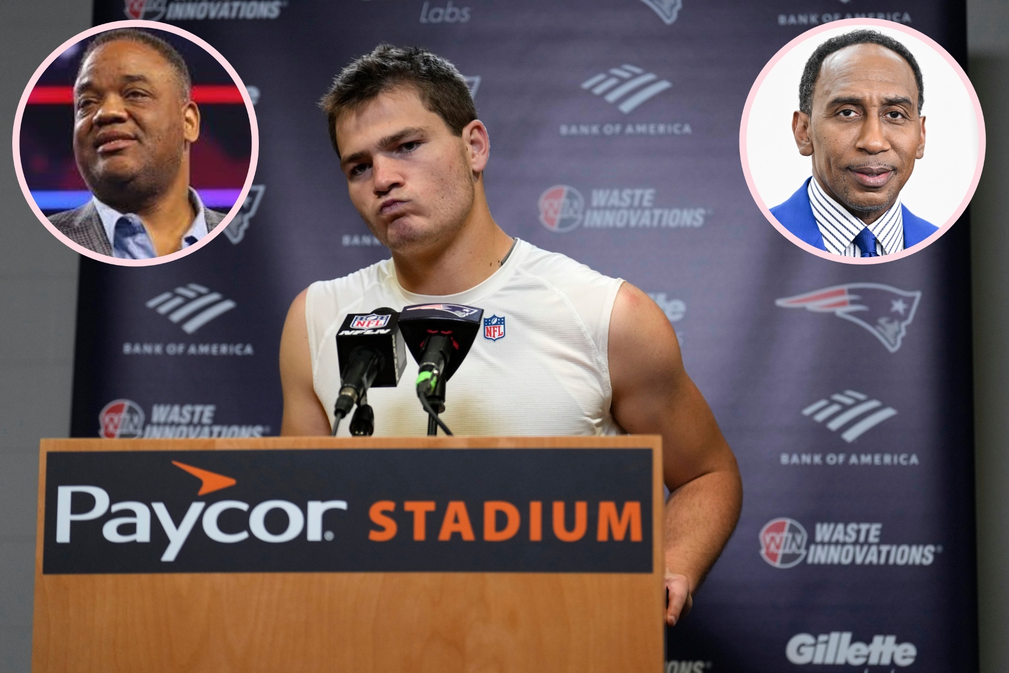 Jason Whitlock lashes out at Stephen A. Smith for calling Drake Maye a ...
