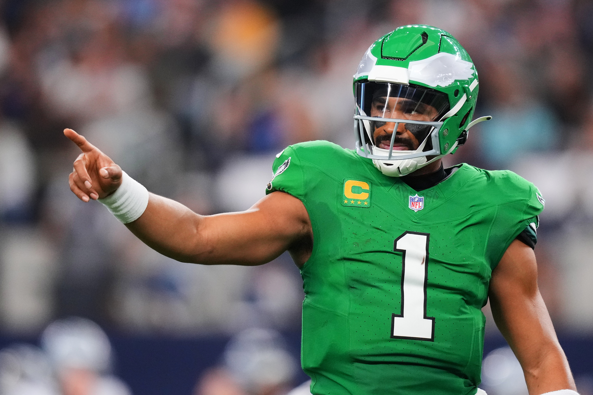 Philadelphia Eagles quarterback Jalen Hurts oversaw a 21-point collapse