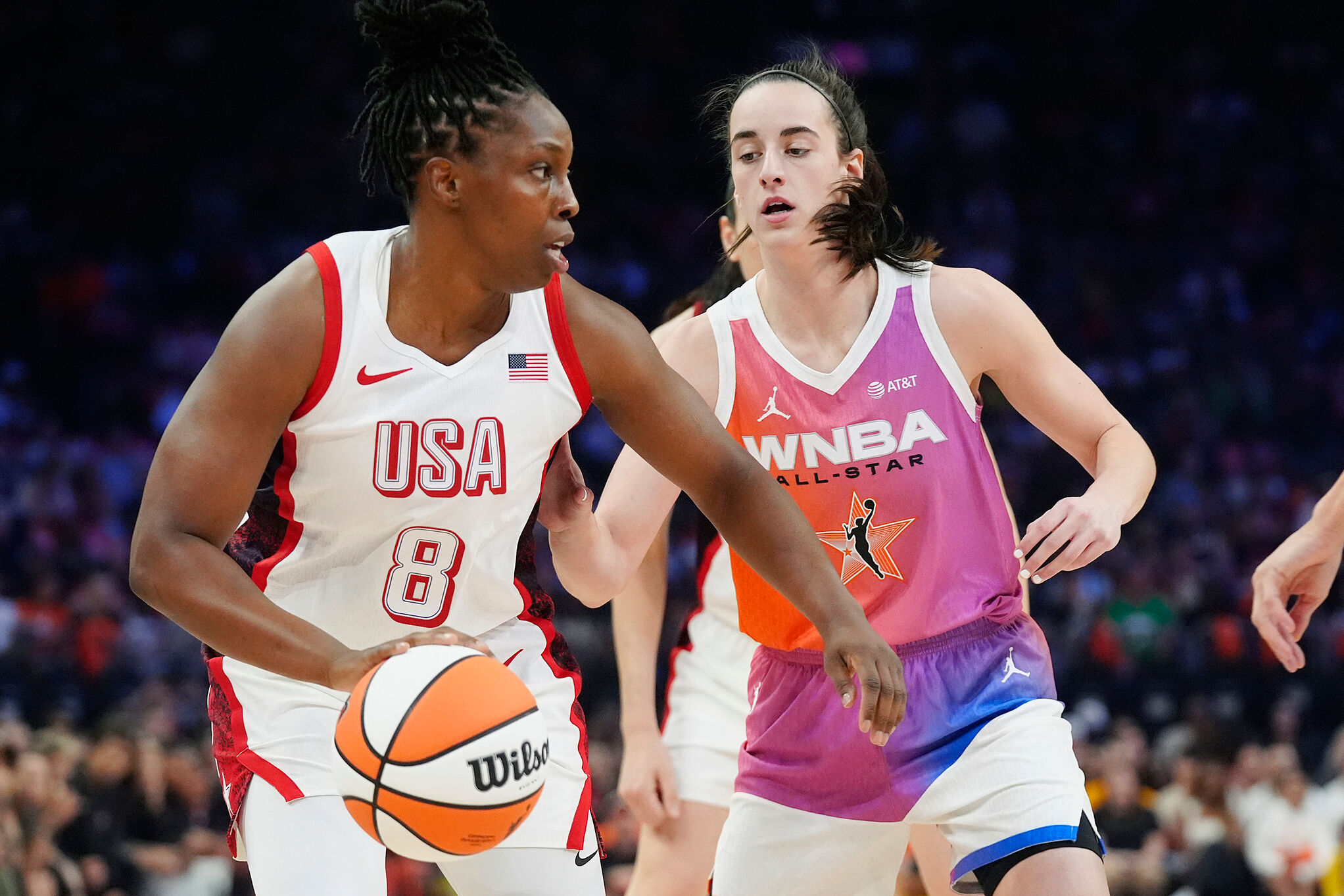 Chelsea Gray wants to copy one of Caitlin Clark's skills to become a better player | MARCA