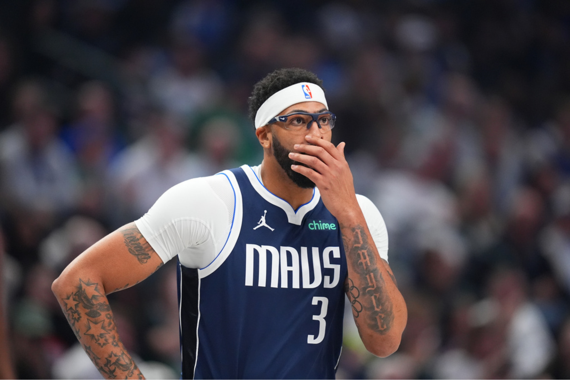 Dallas Mavericks forward Anthony Davis