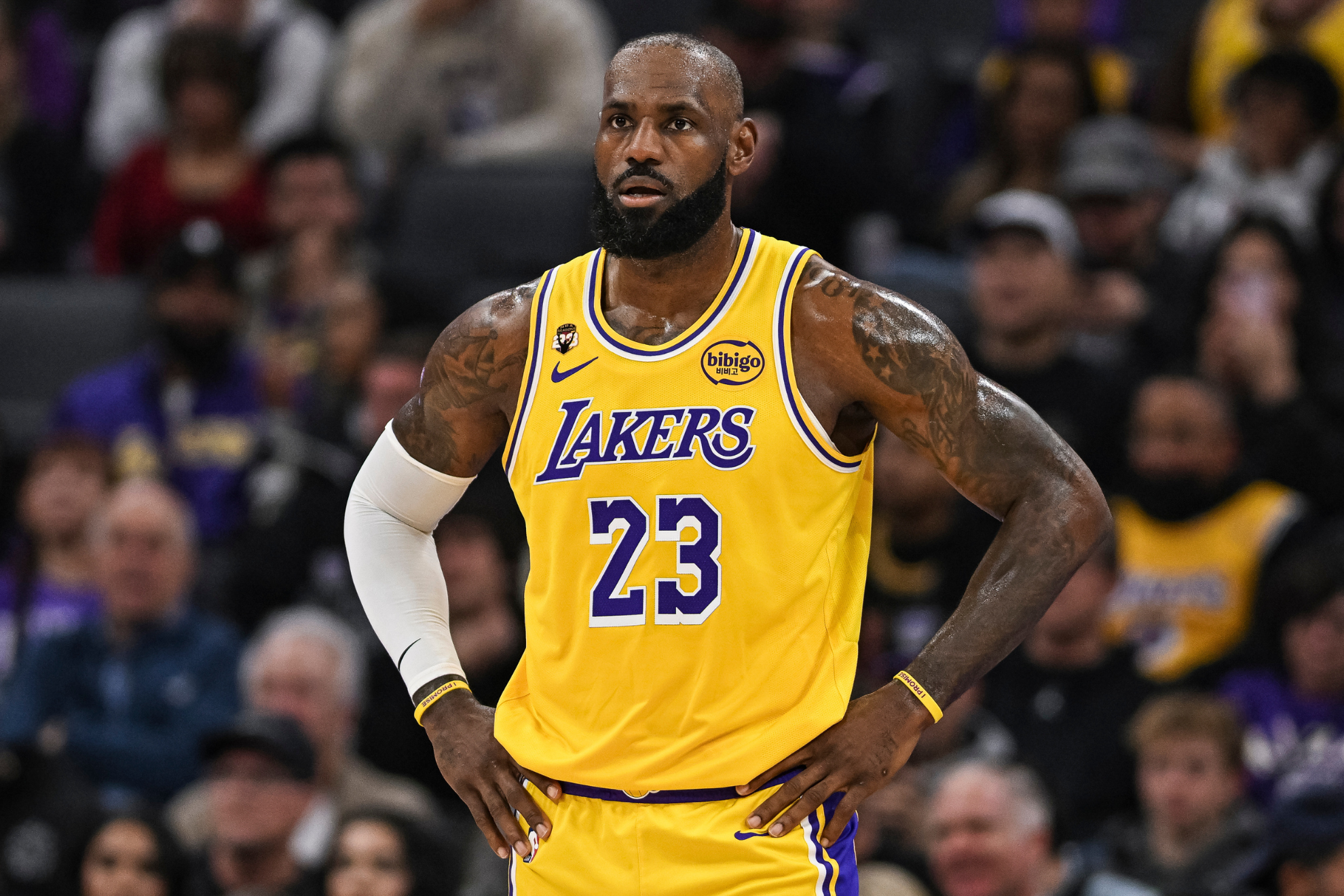 LeBron James ignores the haters and focuses on his "crew."