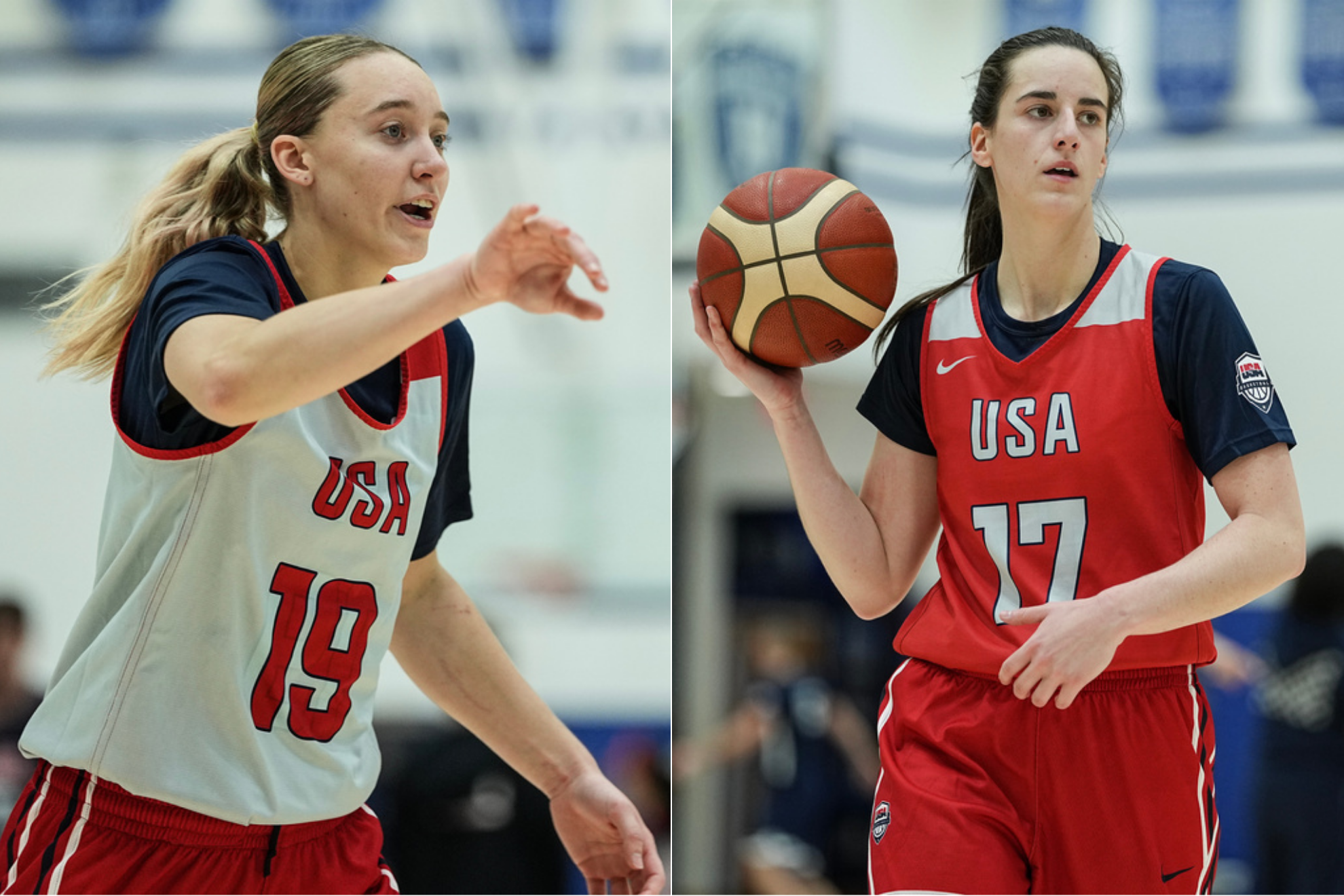 Paige Bueckers & Caitlin Clark