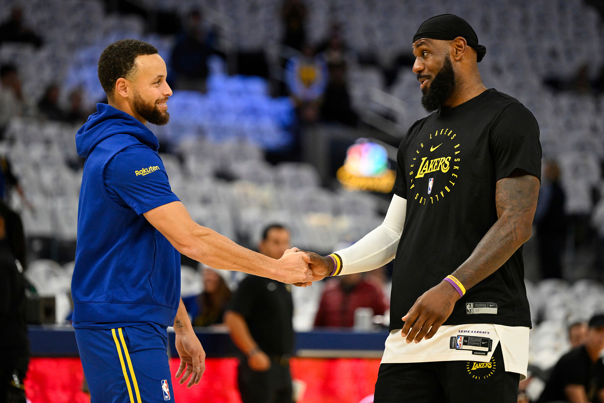 Stephen Curry words to the Warriors hint at a possible LeBron James ...