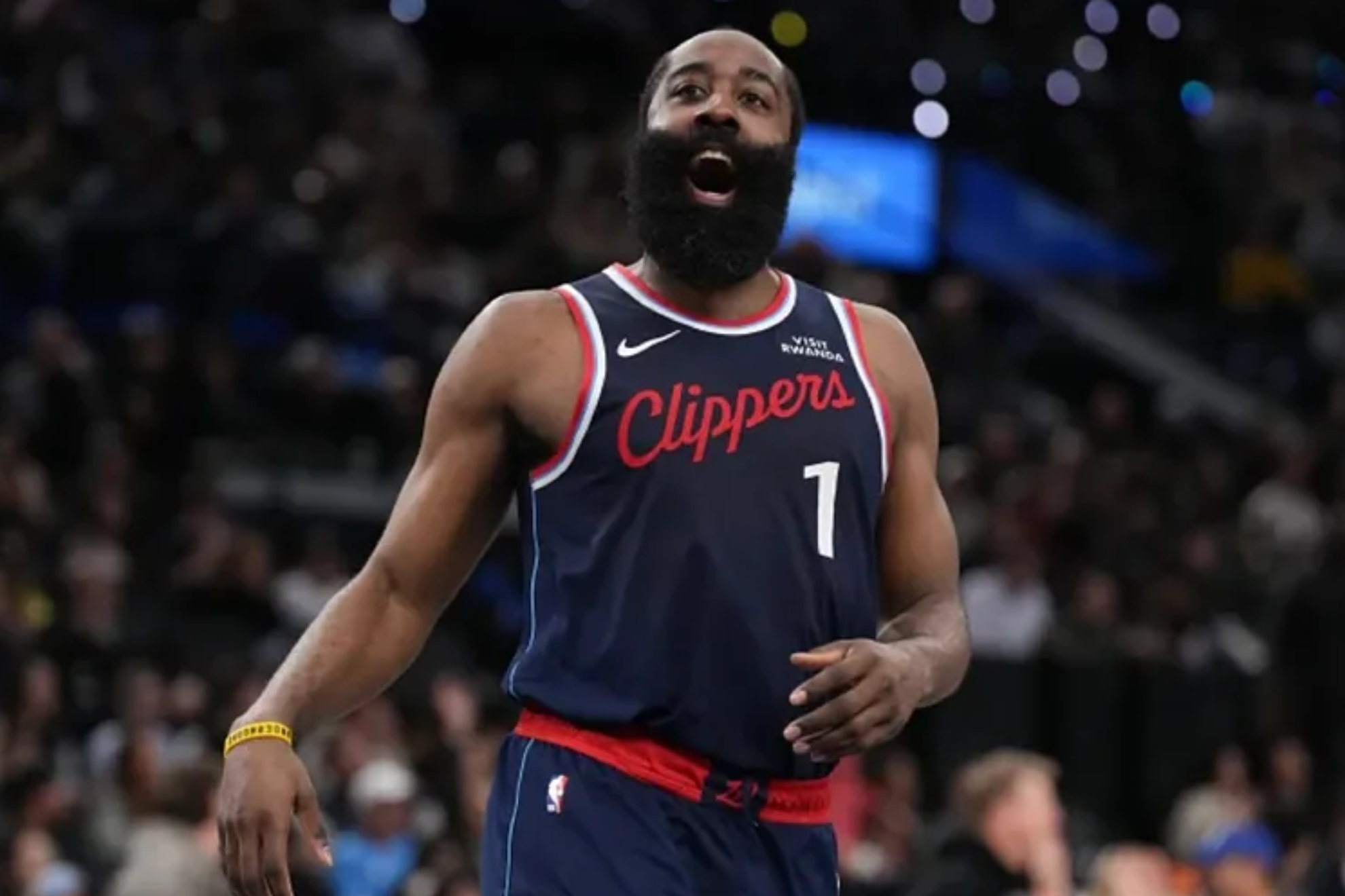 James Harden has been linked with the Cleveland Cavaliers