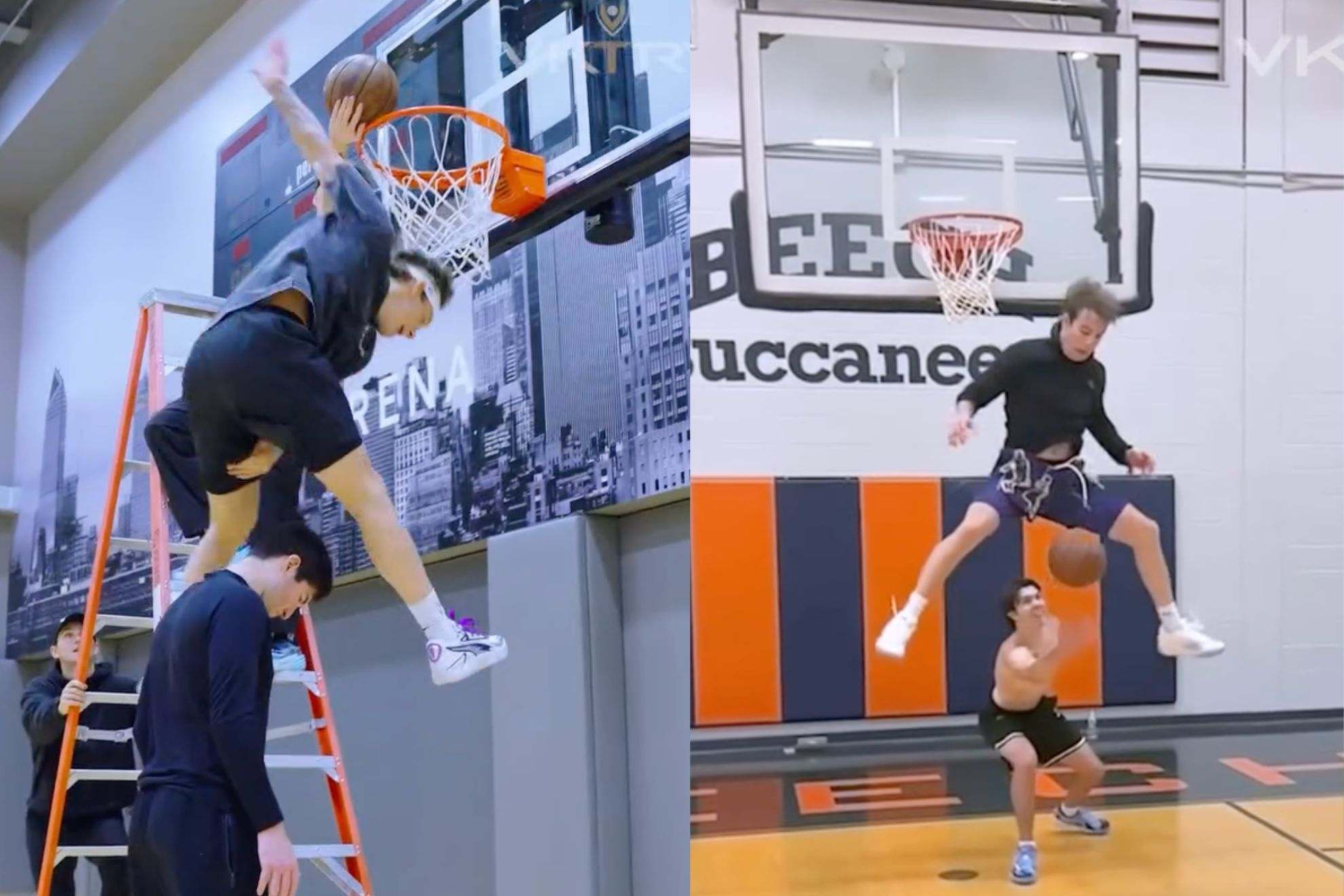 Mac McClung takes a shot at the NBA Slam Dunk Contest with some insane jams
