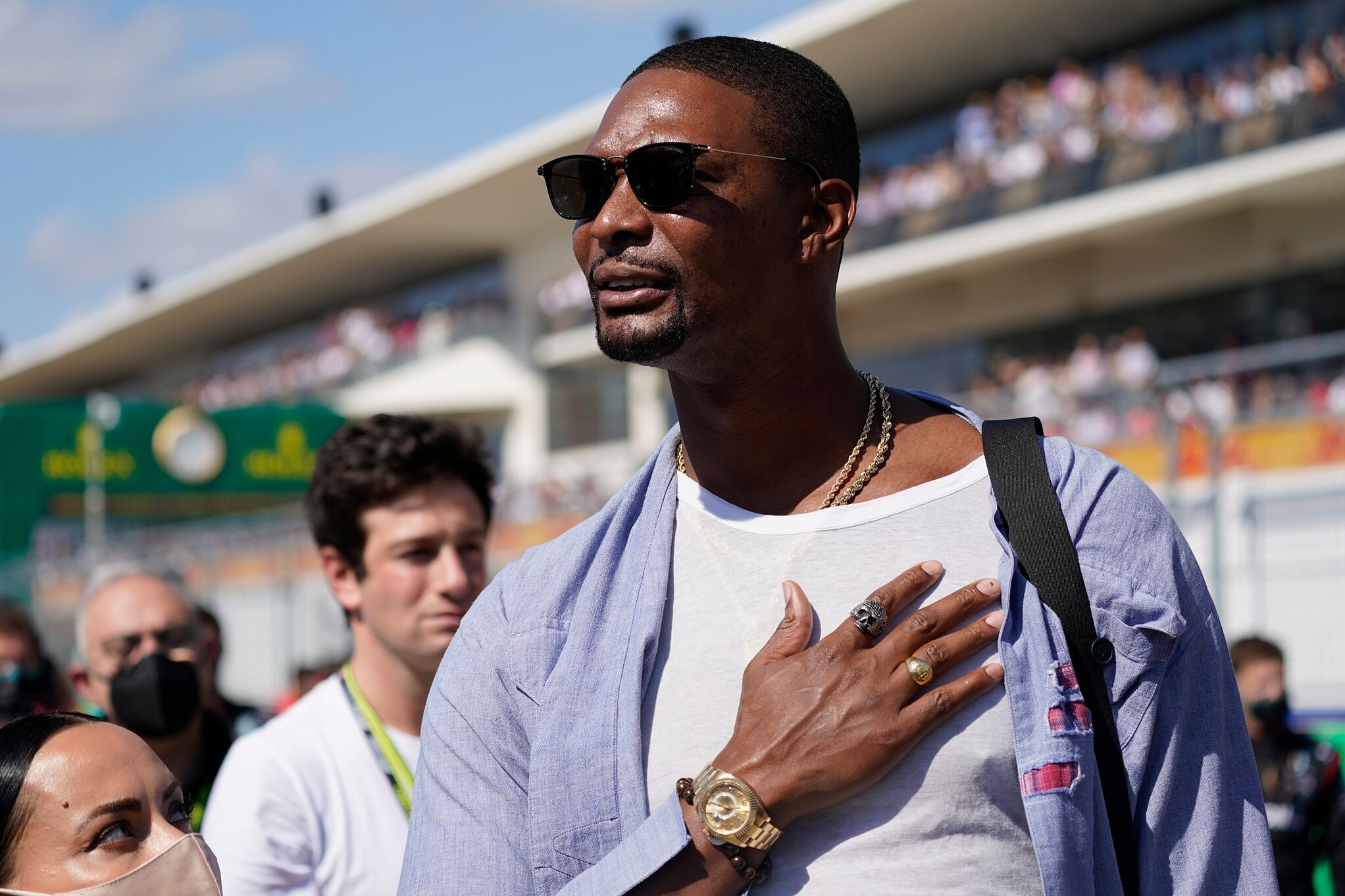Chris Bosh, ex Miami Heat and Toronto Raptors star.
