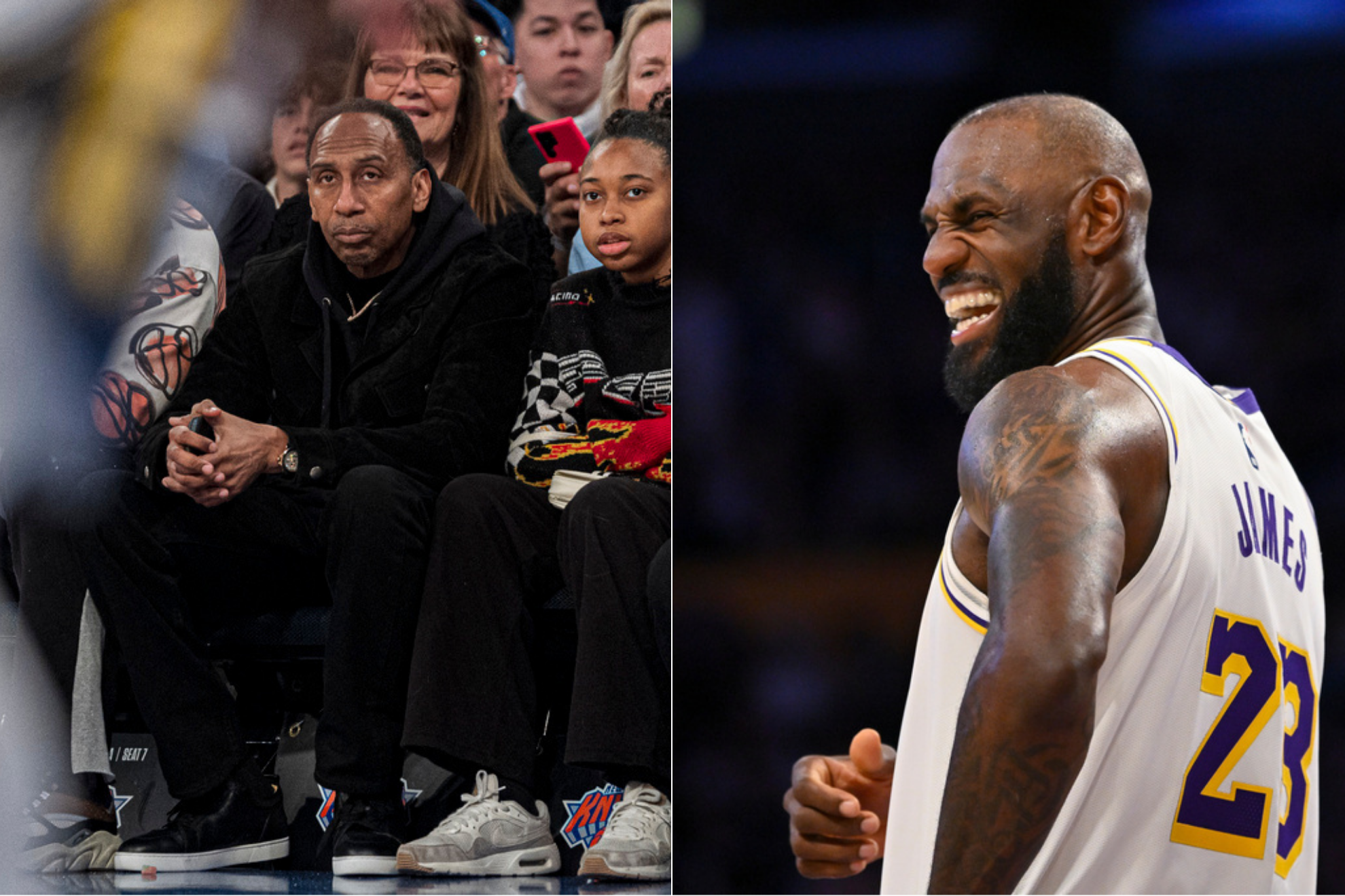 Stephen A. Smith & LeBron James