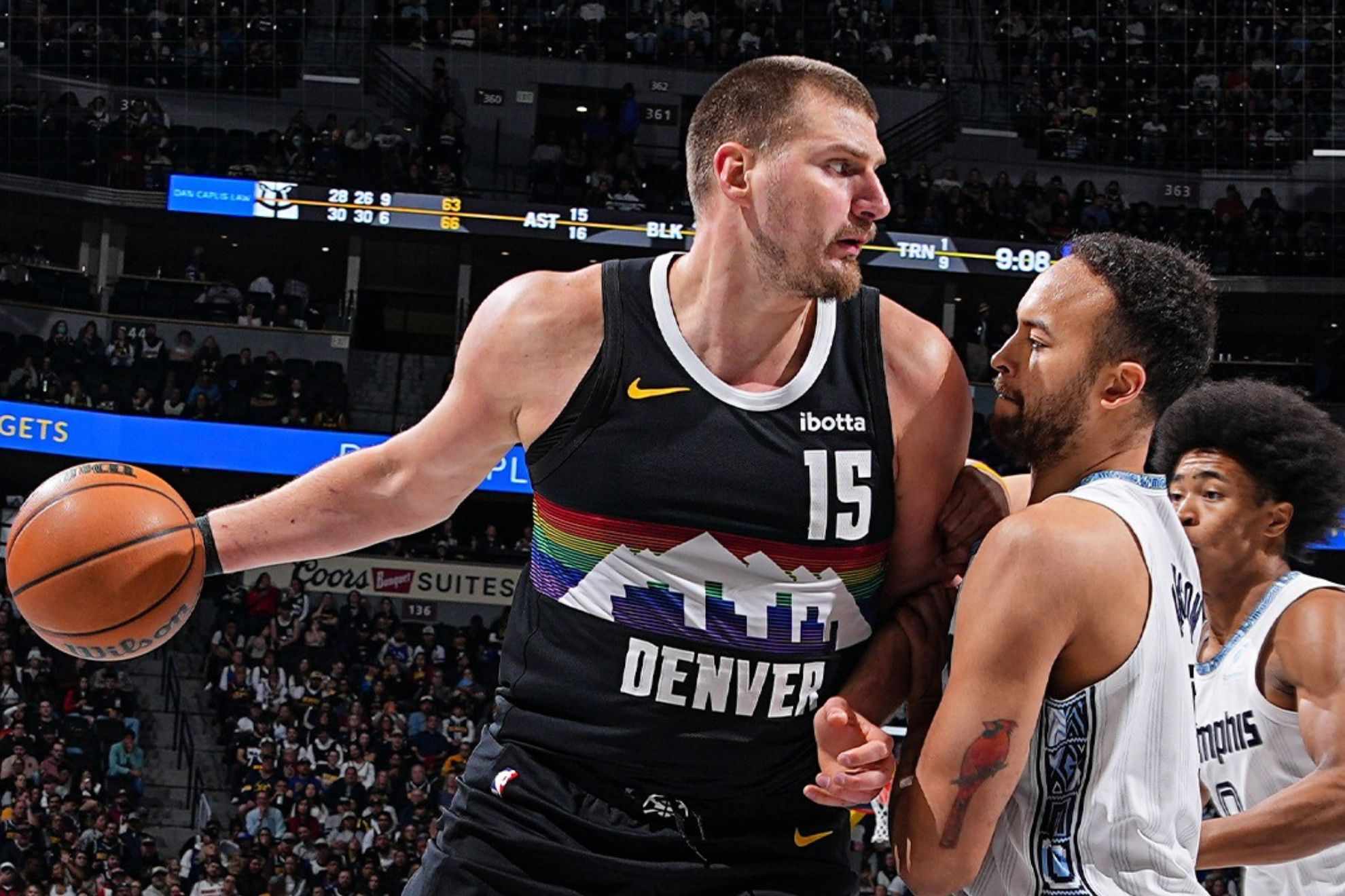 Nikola Jokic scolds Nuggets teammates during an intense bench moment