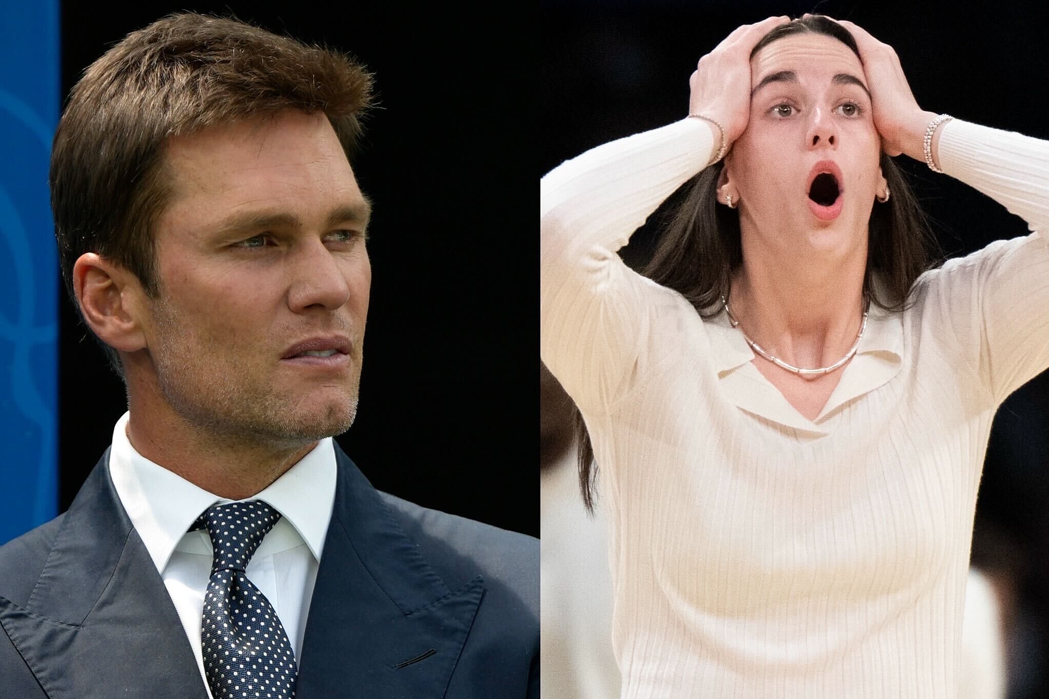 Caitlin Clark shares how Tom Brady ended up owning one of her most  memorable rookie items | MARCA