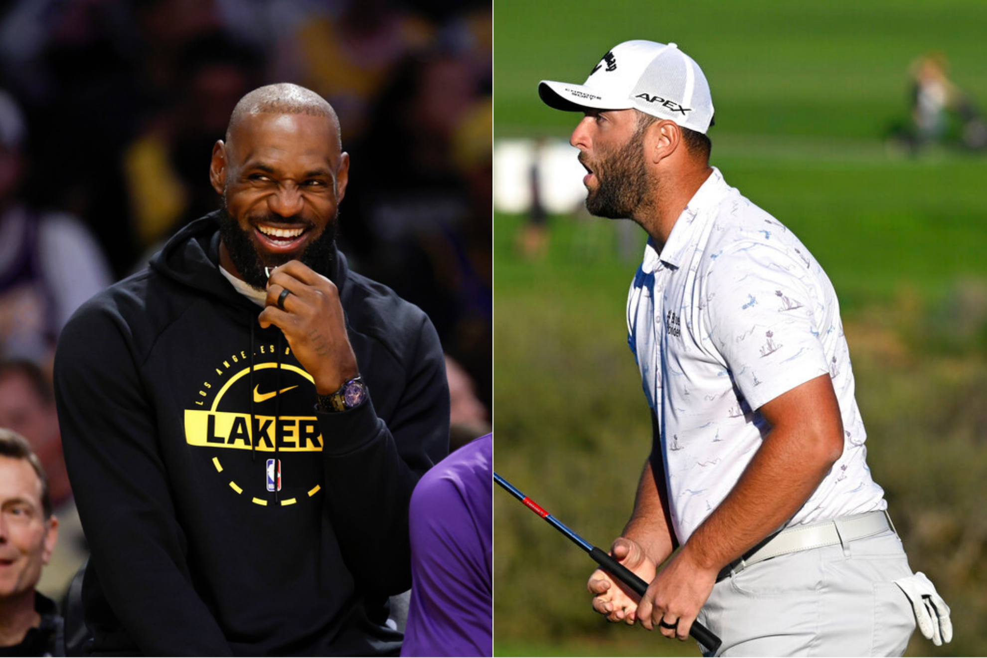 LeBron James & Jon Rahm