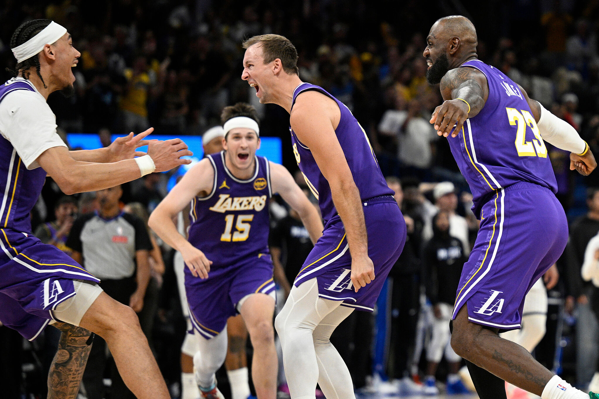 What the Lakers' nine game winning streak really says about Luka Doncic LeBron James and JJ Redick