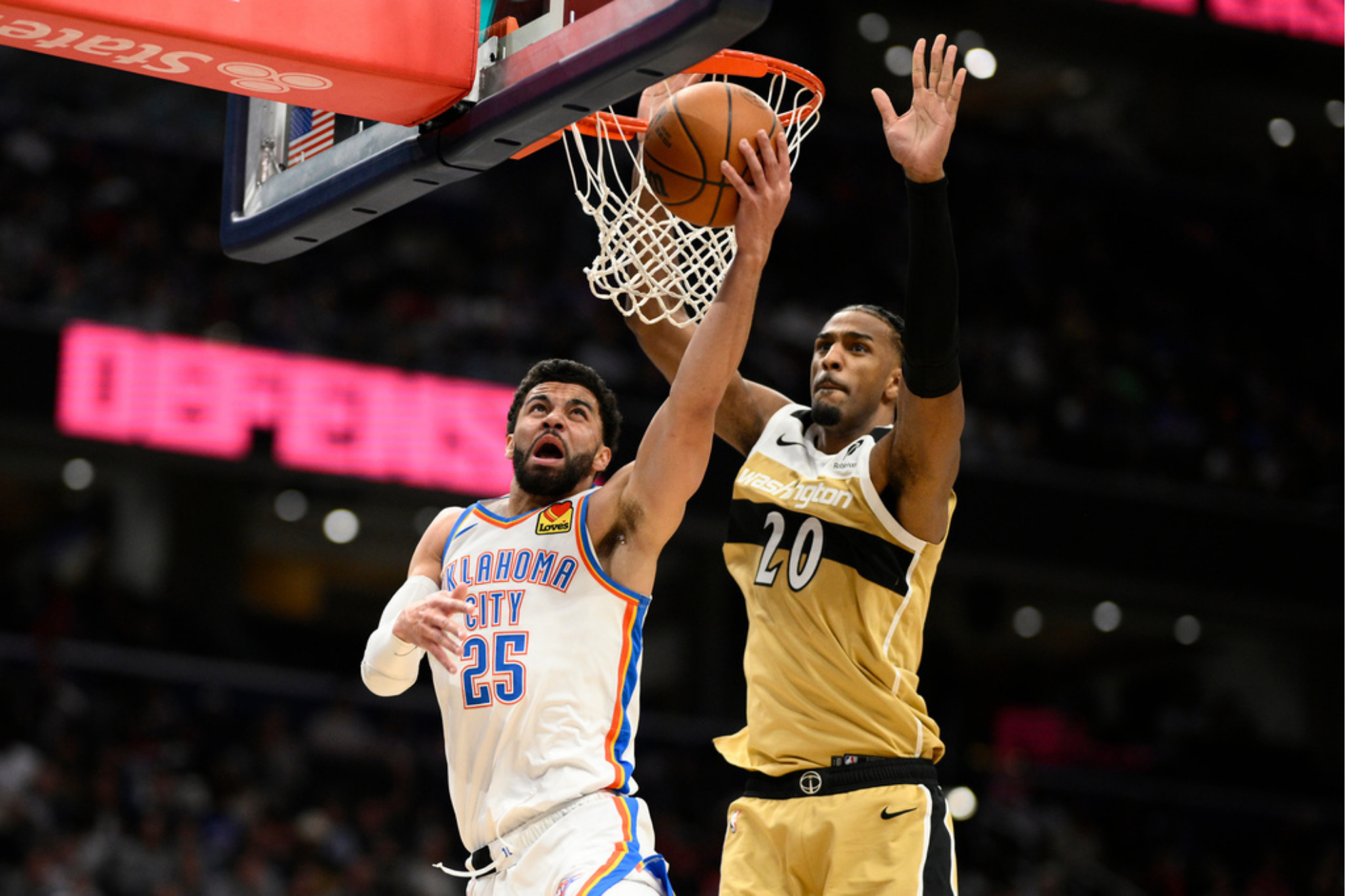 Oklahoma City Thunder guard Ajay Mitchell