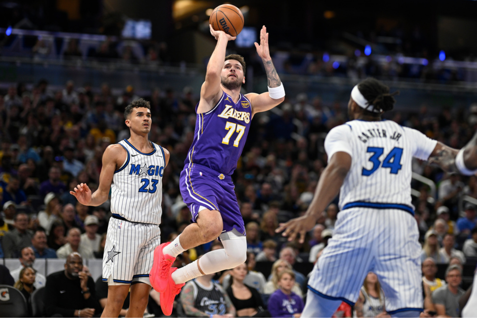 Los Angeles Lakers guard Luka Doncic