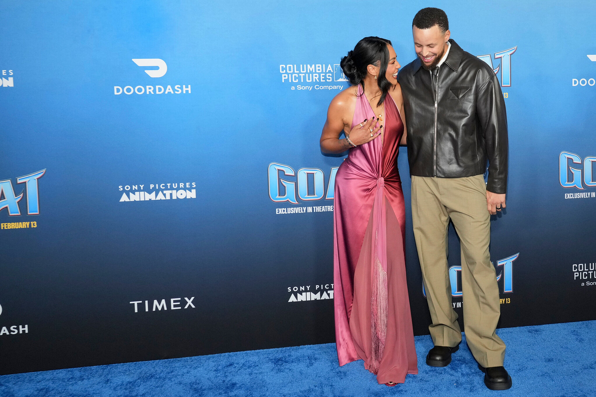 Ayesha and Steph Curry.
