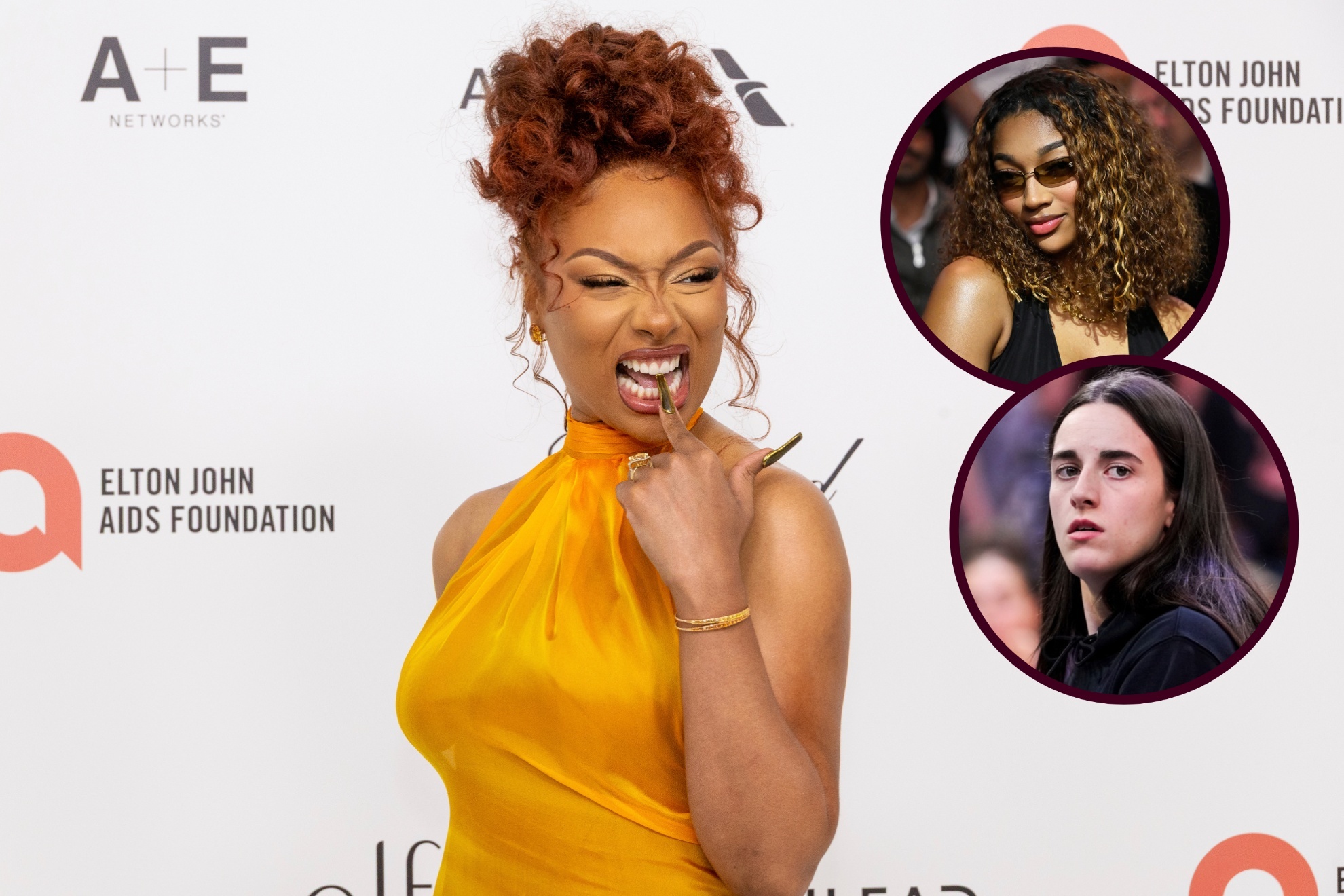 Megan Thee Stallion snubbed Caitlin Clark, naming Angel Reese her WNBA "Twin."