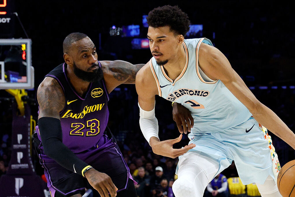 LeBron James has indirectly passed the torch to Victor Wembanyama.