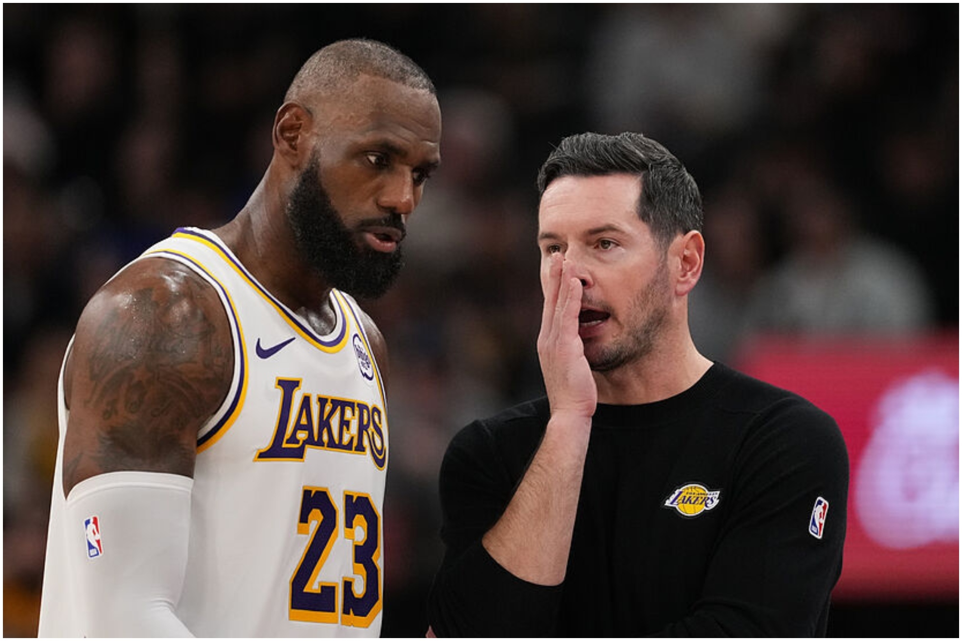 LeBron James and JJ Redick