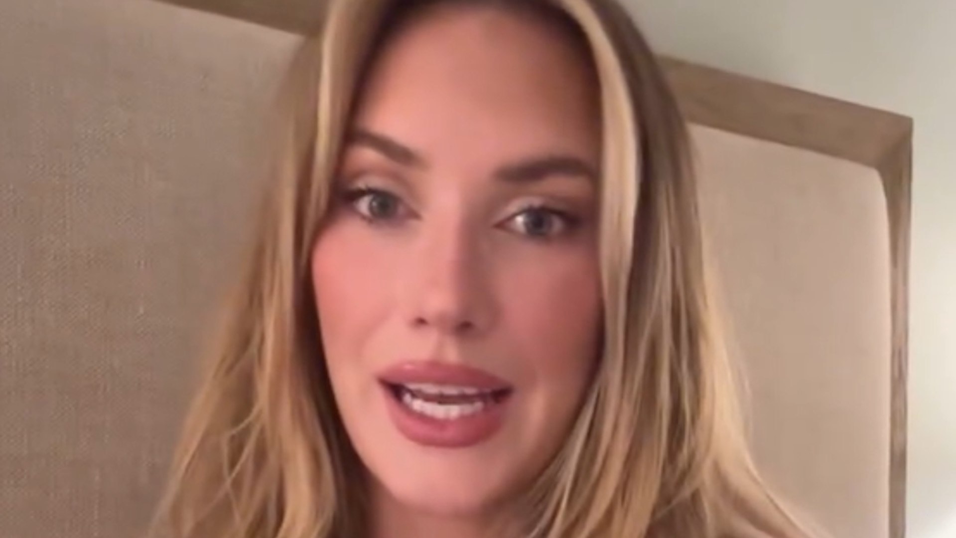 Paige Spiranac turns emotional after online hate train: "It's just been really hard"