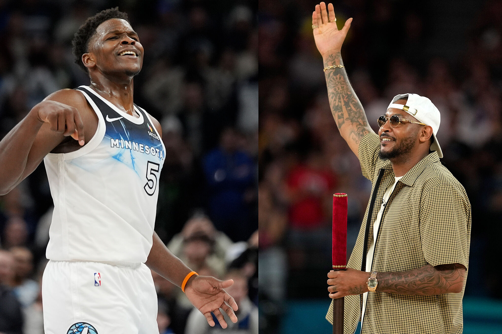 Anthony Edwards / Carmelo Anthony