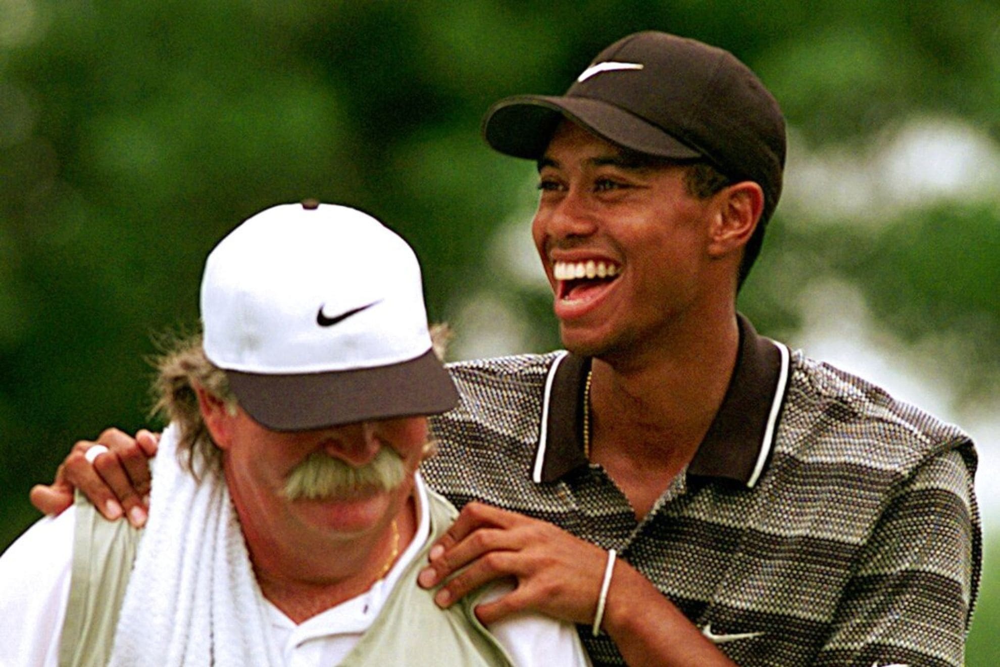 fluff checking wind with cigarette Tiger Woods' legendary caddie used to check the wind by smoking a cigarette