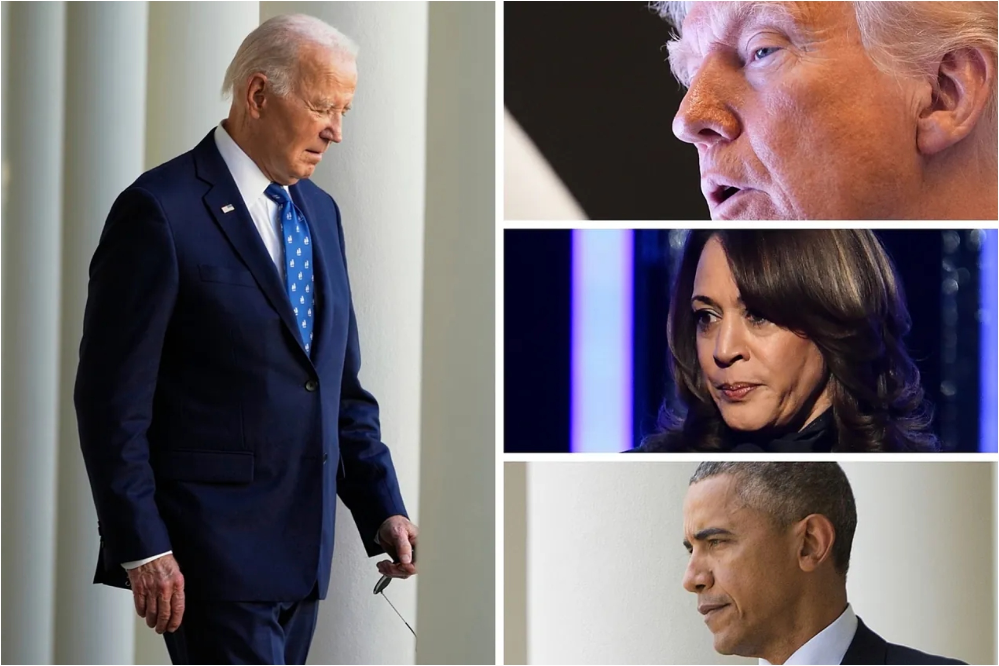 Biden's rivals and allies spoke out in response to the bad news.