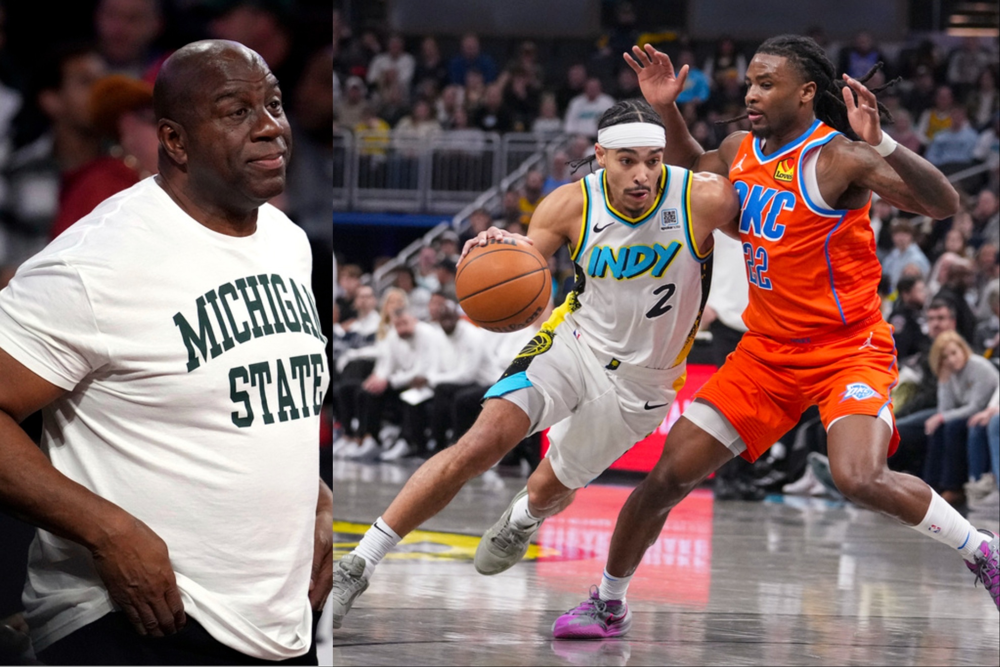 Magic Johnson sounds the alarm: Why the Thunder should fear the Pacers ...