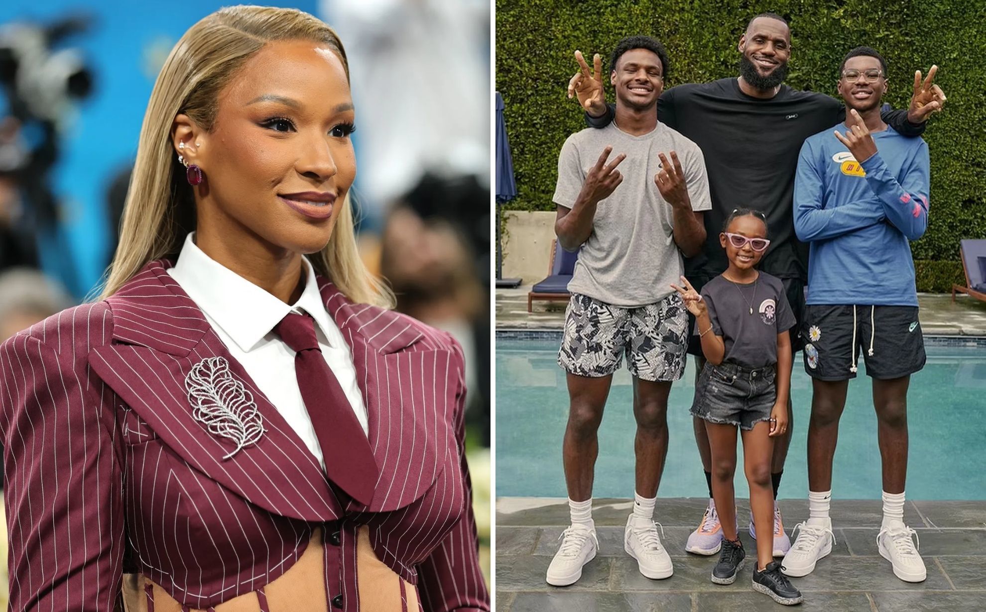 LEBRON JAMES AND SAVANNAH SHARE HEARTFELT BIRTHDAY TRIBUTE AS BRONNY TURNS 17