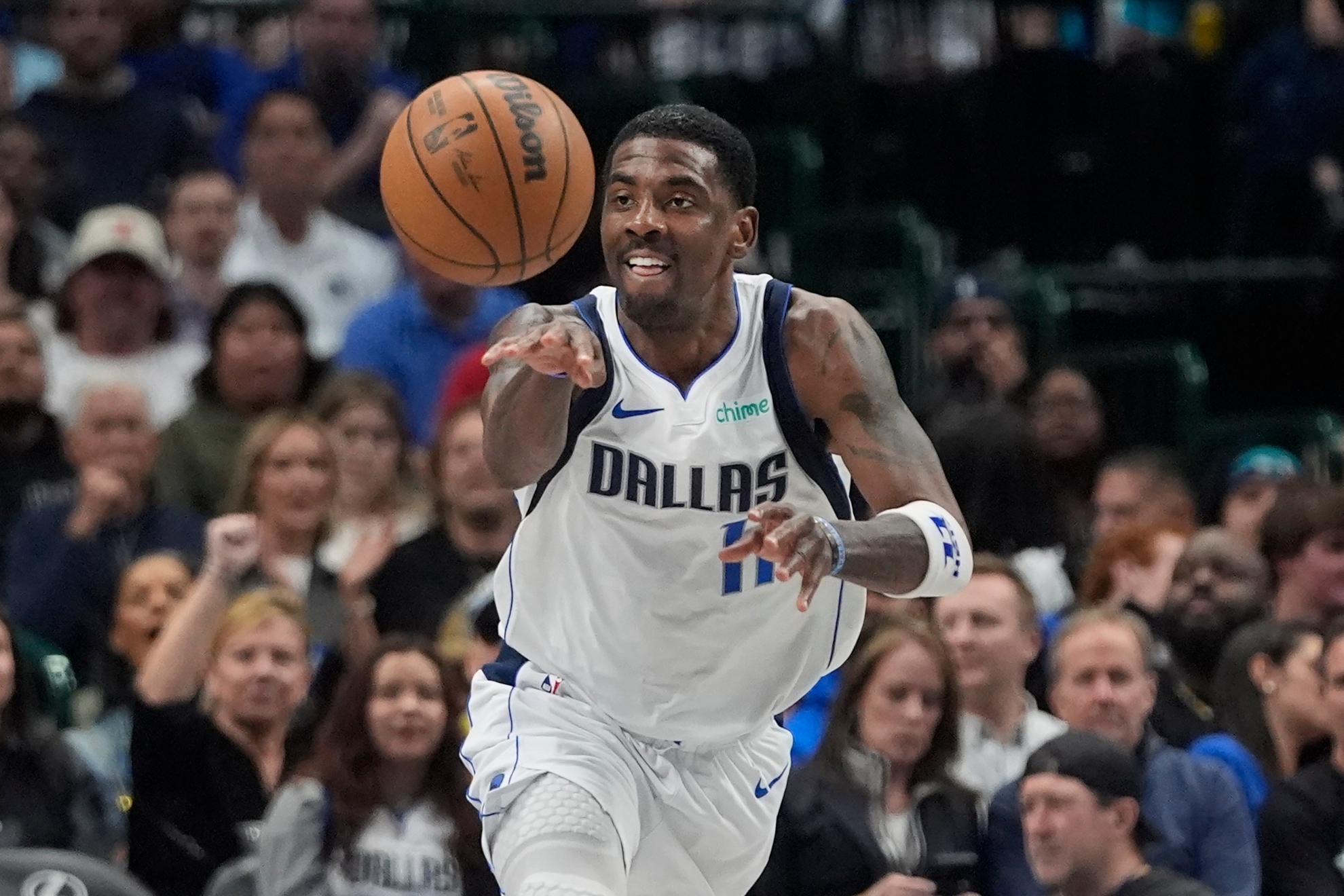 Kyrie Irving's Shocked Reaction to Reporter's 'Quickie' Question Is Going Viral - Again