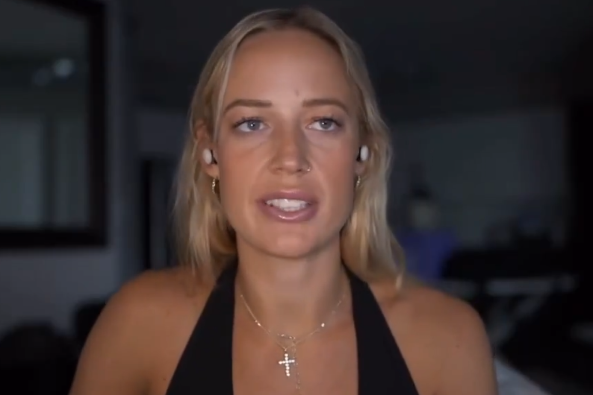 Sophie Cunningham was speaking on her podcast 'Show Me Something' about the Bria Hartley incident. Credit: X.com@ShowMe_Pod