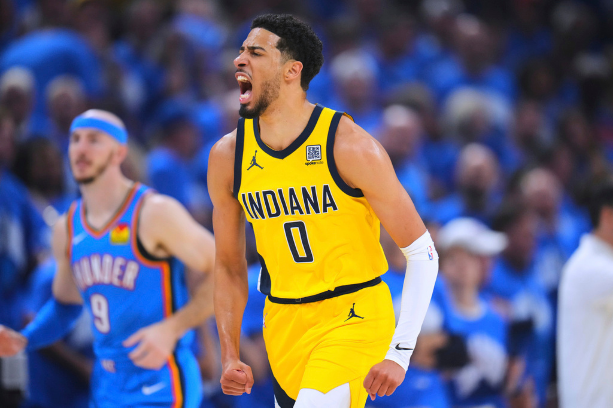Indiana Pacers guard Tyrese Haliburton