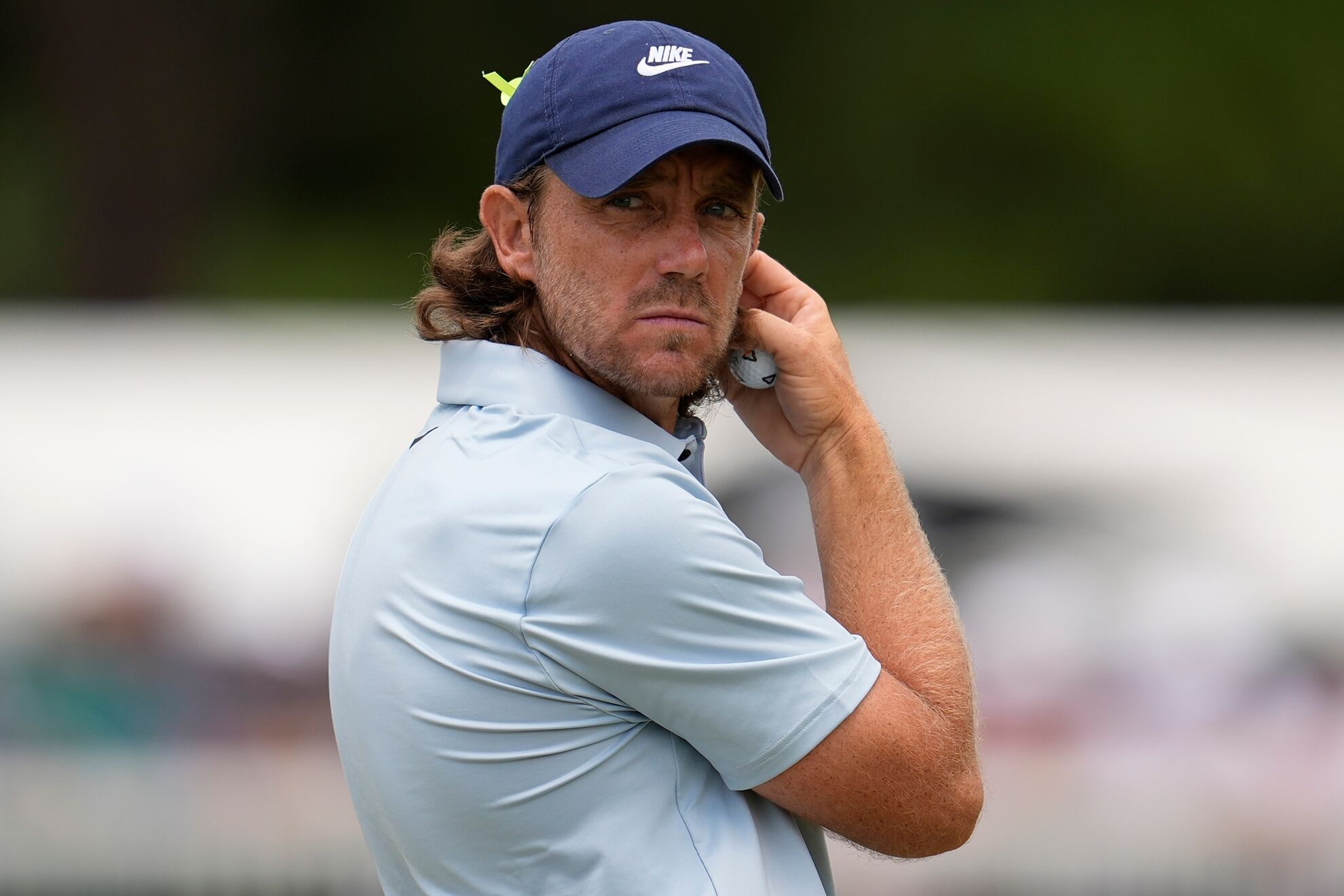 lt;HIT gt;Tommy lt;/HIT gt; lt;HIT gt;Fleetwood lt;/HIT gt;, of England, prepares to putt on the third green during the final round of the Tour Championship golf tournament, Sunday, Aug. 24, 2025, in Atlanta. (AP Photo/Mike Stewart)