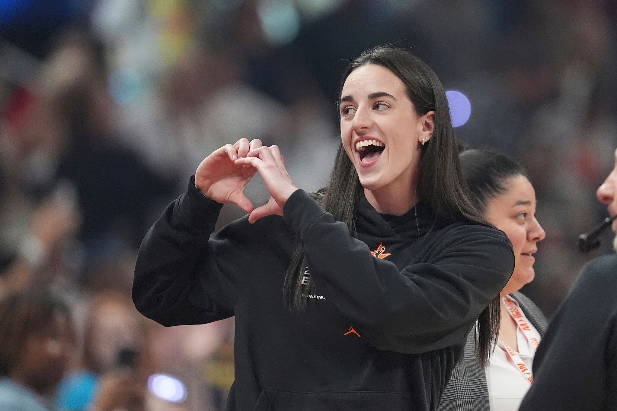 Caitlin Clark enjoys an emotional reunion with her Iowa roots despite Indiana Fever's defeat