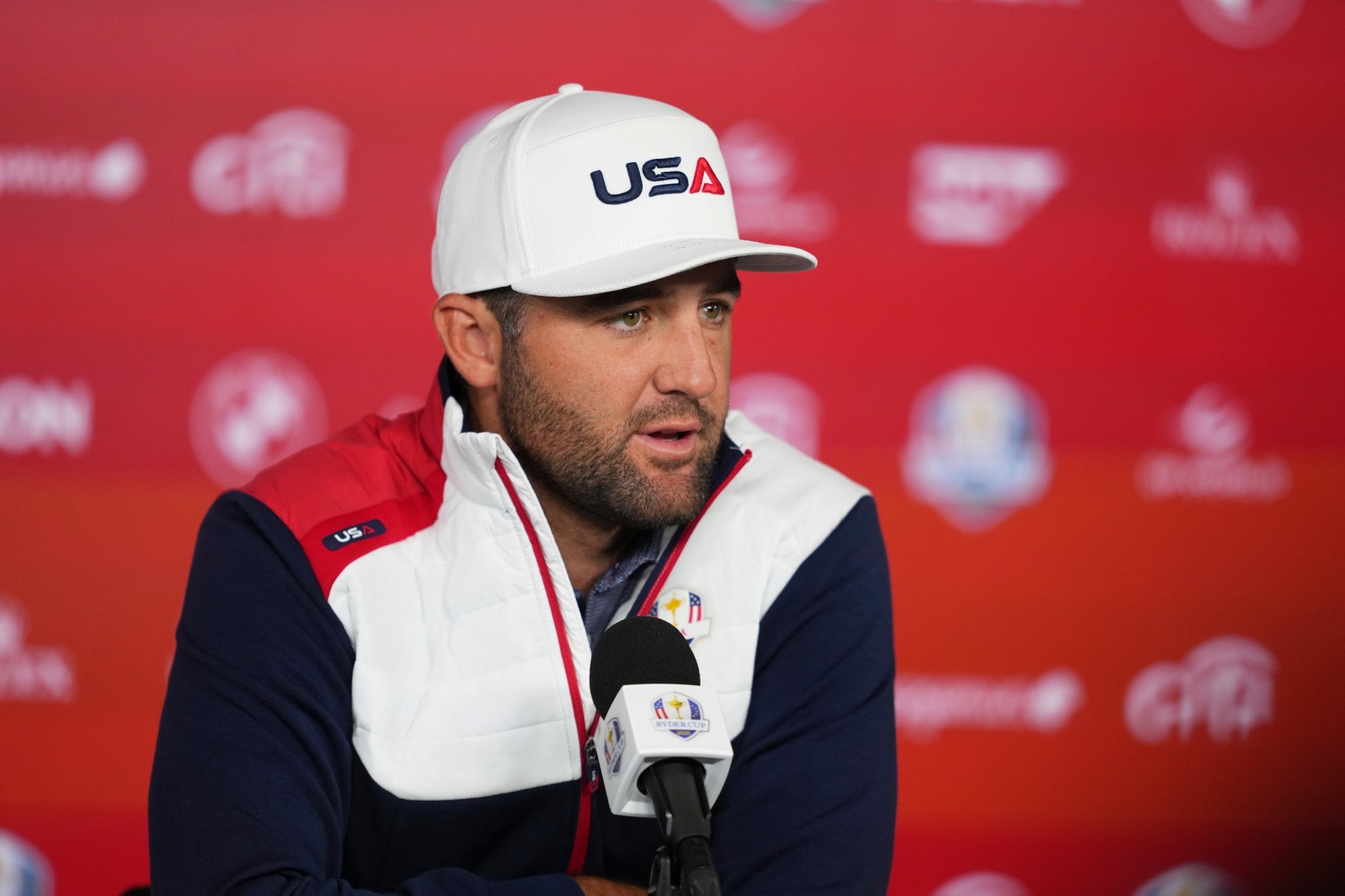 Scottie Scheffler says Trump's Ryder Cup visit 'extremely important'