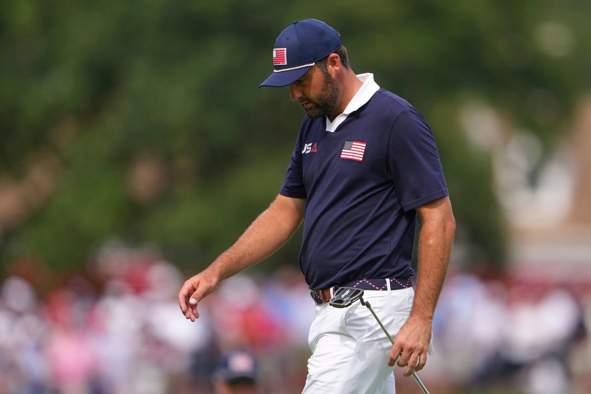 Europe breaks Ryder Cup ground while Scheffler breaks down