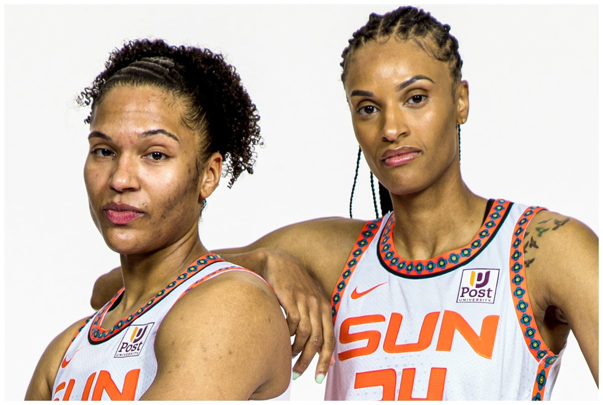 Alyssa Thomas and DeWanna Bonner