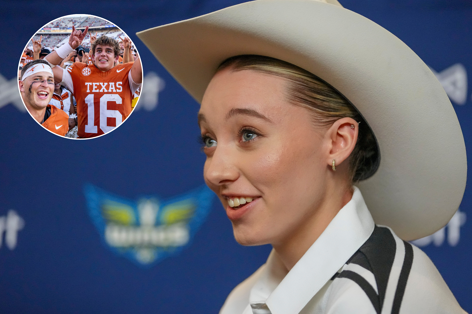 Wings' Paige Bueckers attended Arch Manning and the Texas Longhorns' game vs. Sooners