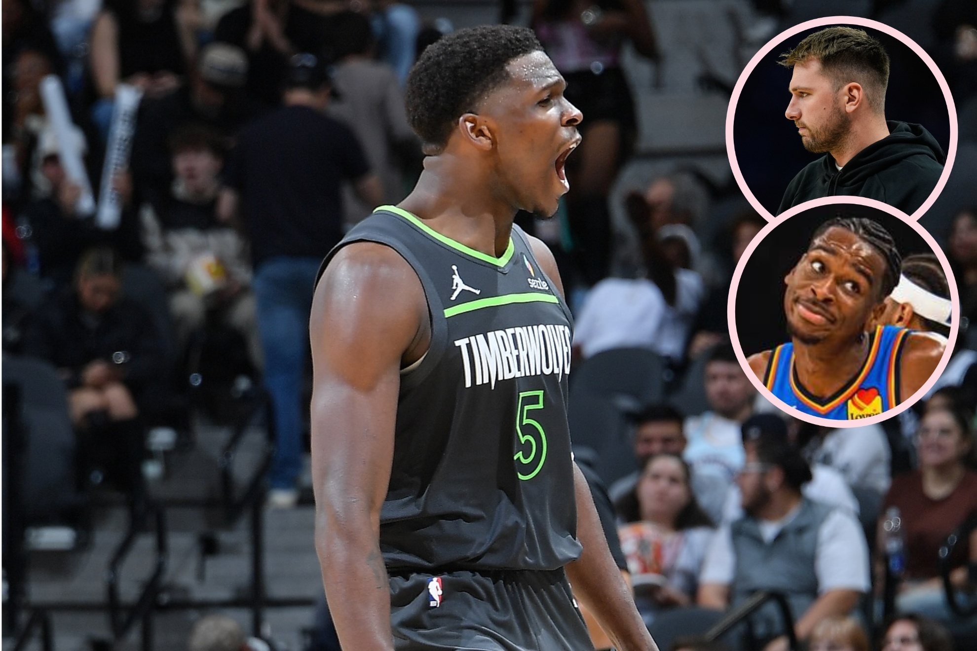 Anthony Edwards called out his two biggest rivals after back-to-back playoff heartbreak.