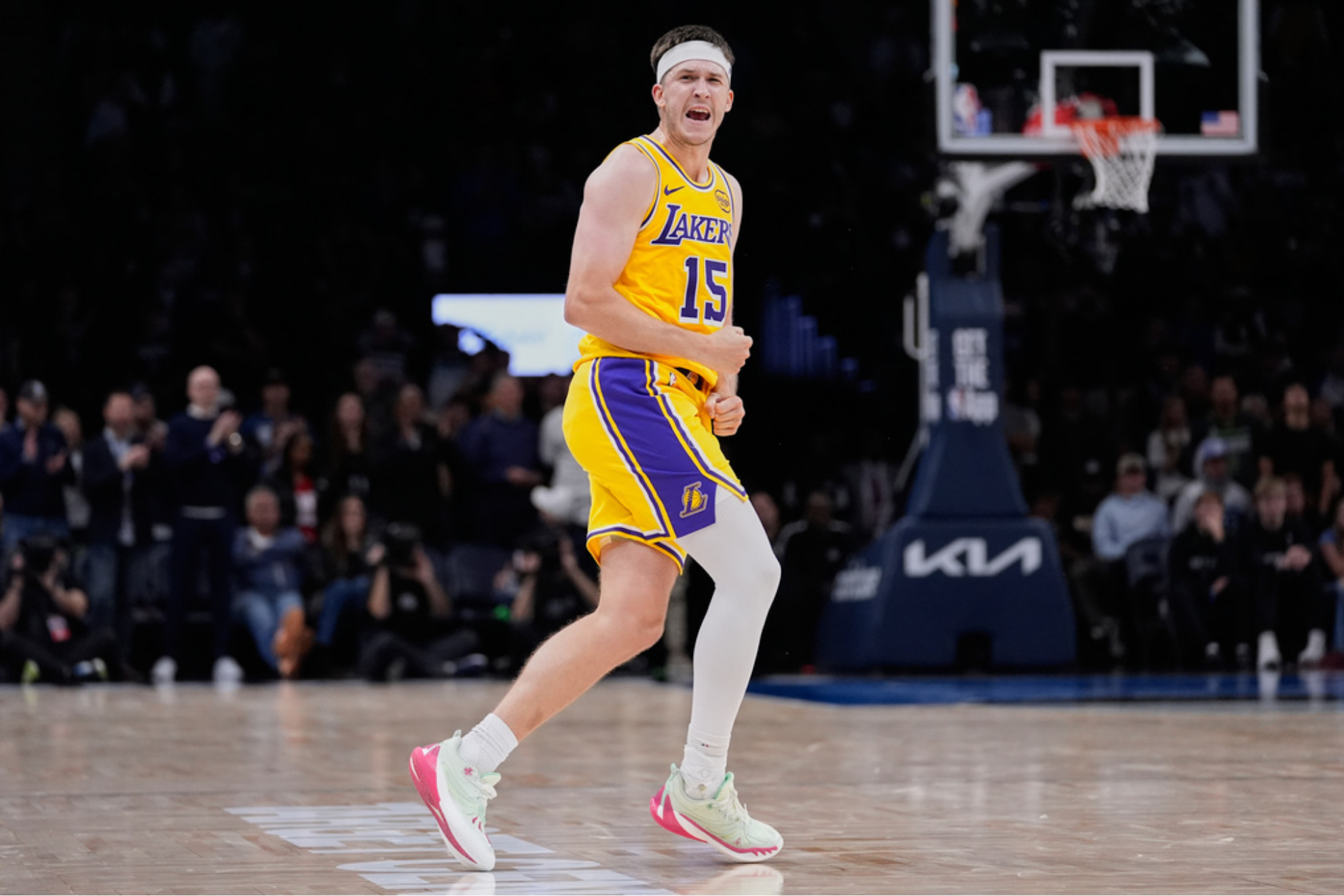 Los Angeles Lakers guard Austin Reaves
