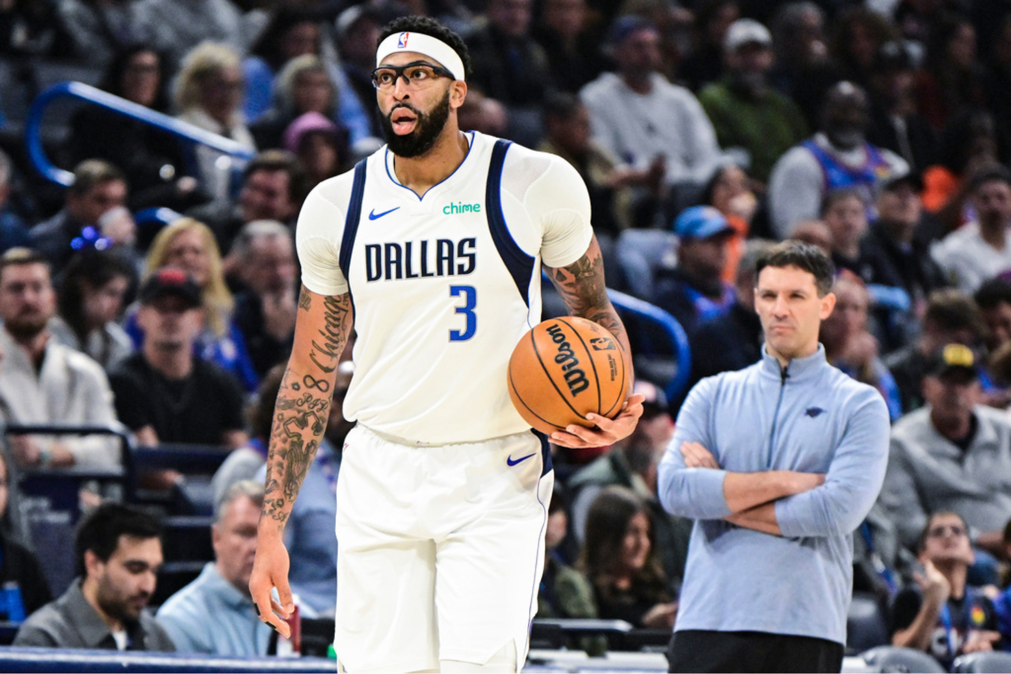 Dallas Mavericks forward/center Anthony Davis