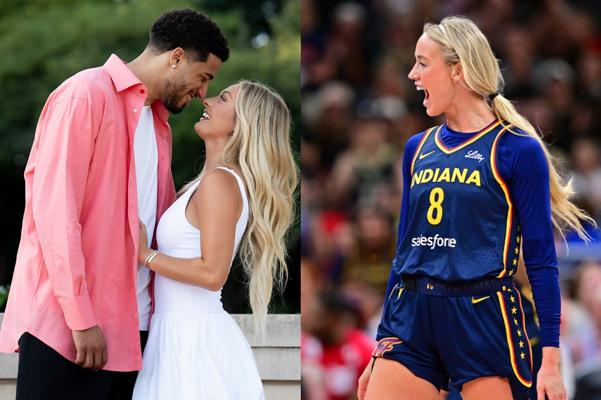 Sophie Cunningham couldn't resist commenting with a single word on the latest post by Tyrese Haliburton's fiancée, Jade Jones