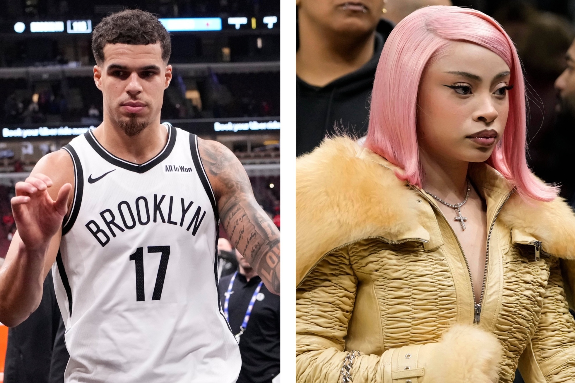 Michael Porter Jr and Ice Spice