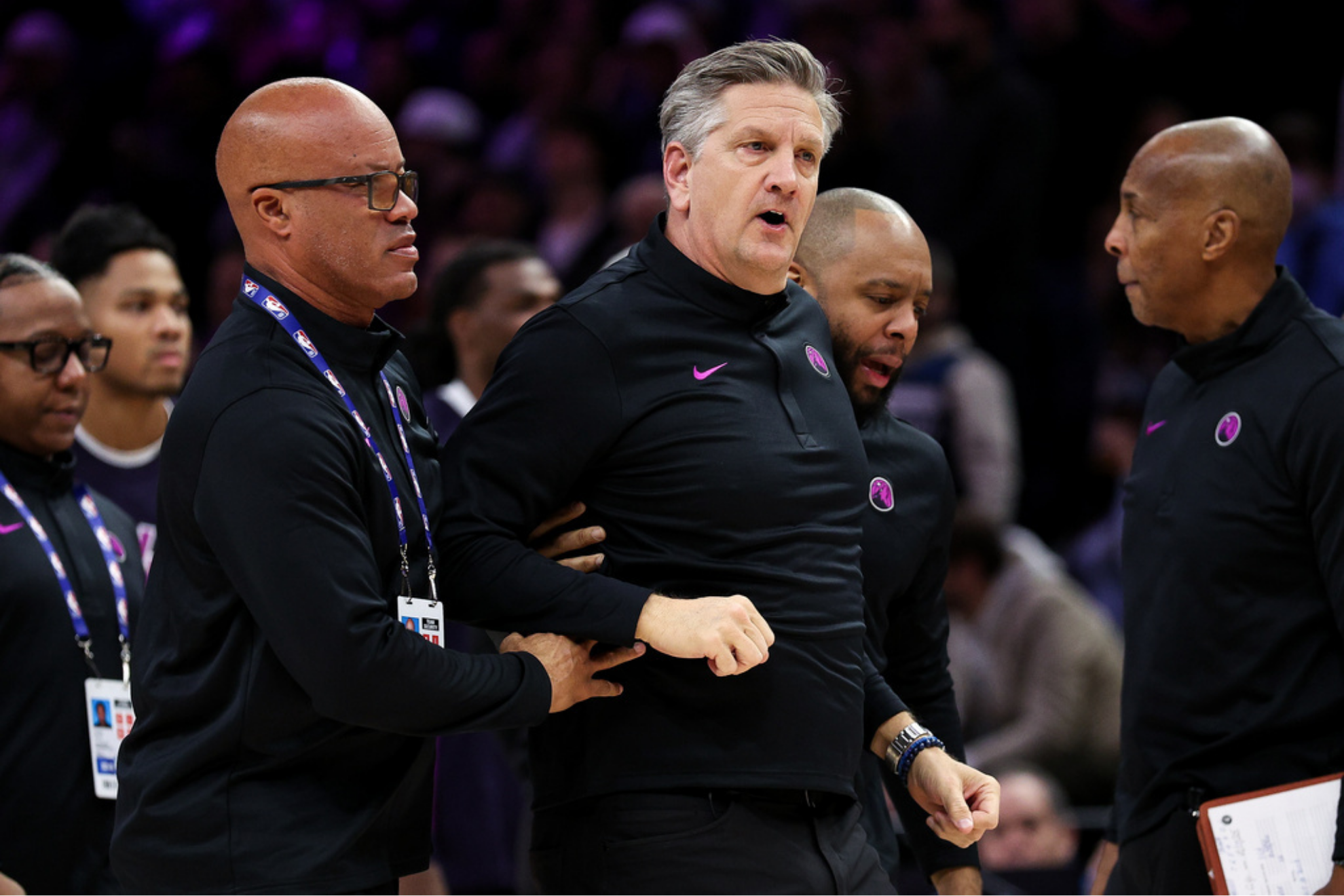 Minnesota Timberwolves head coach Chris Finch