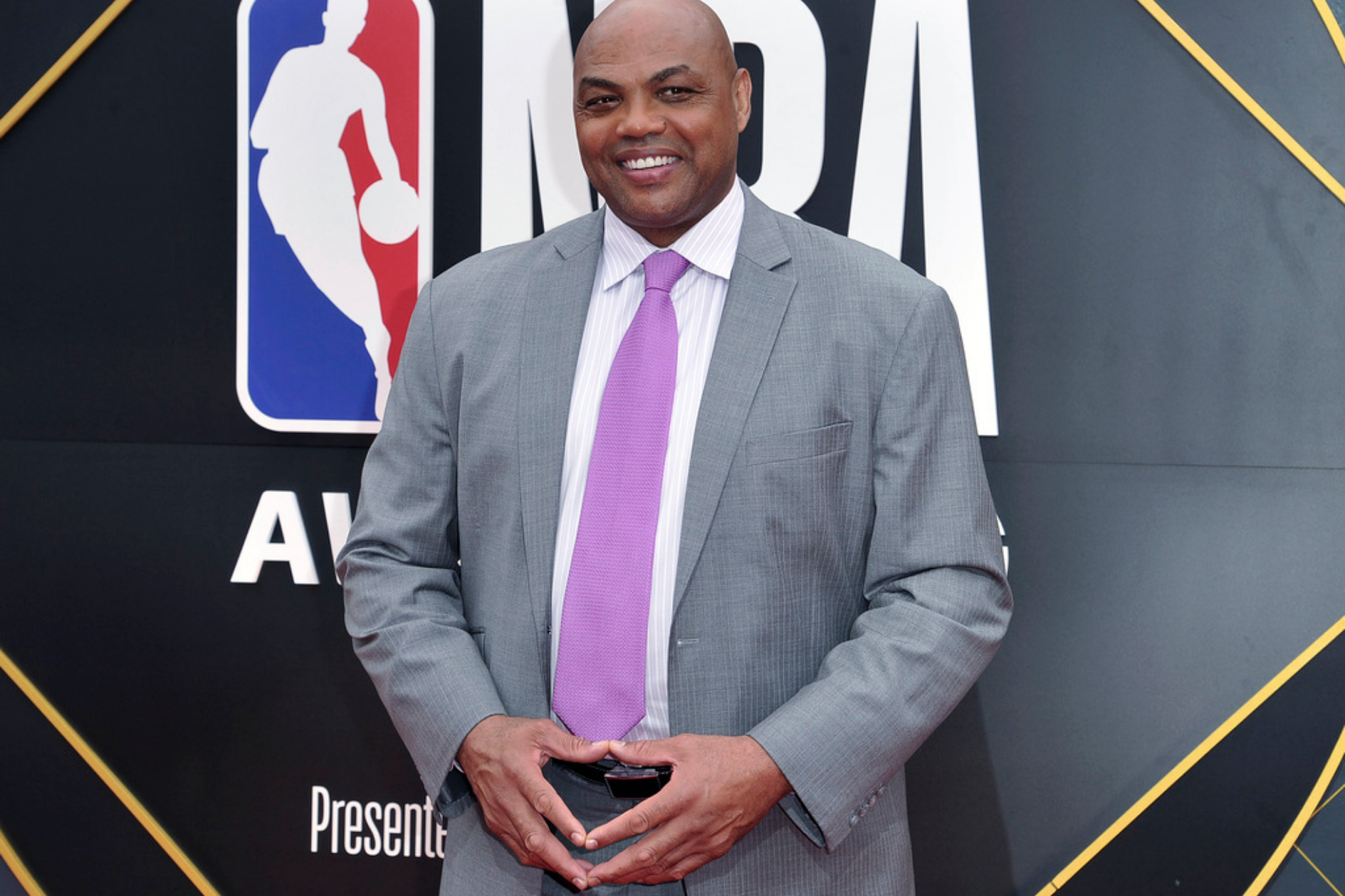 Charles Barkley arrives at the NBA Awards on June 24, 2019