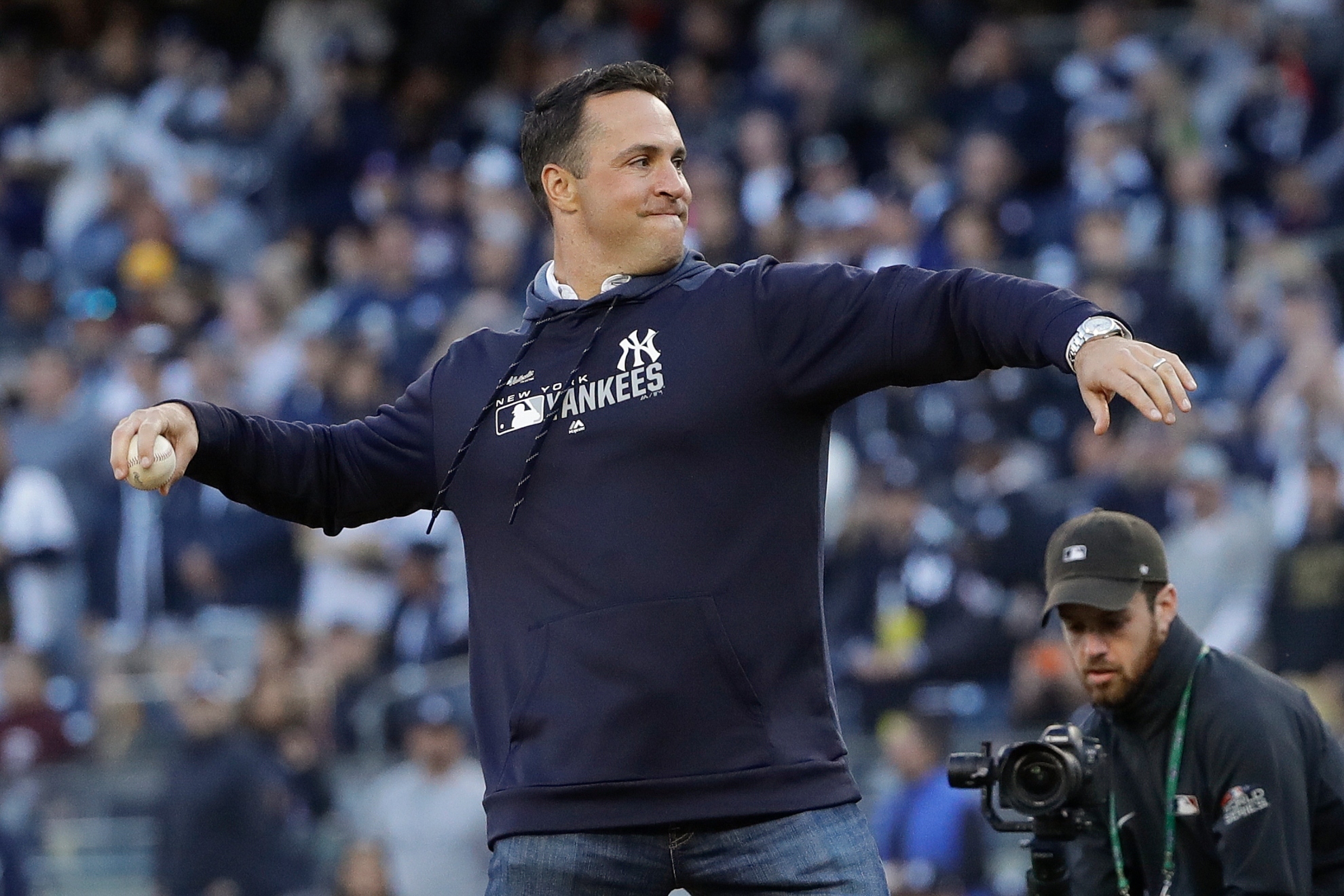 Former New York Yankees first baseman Mark Teixeira.