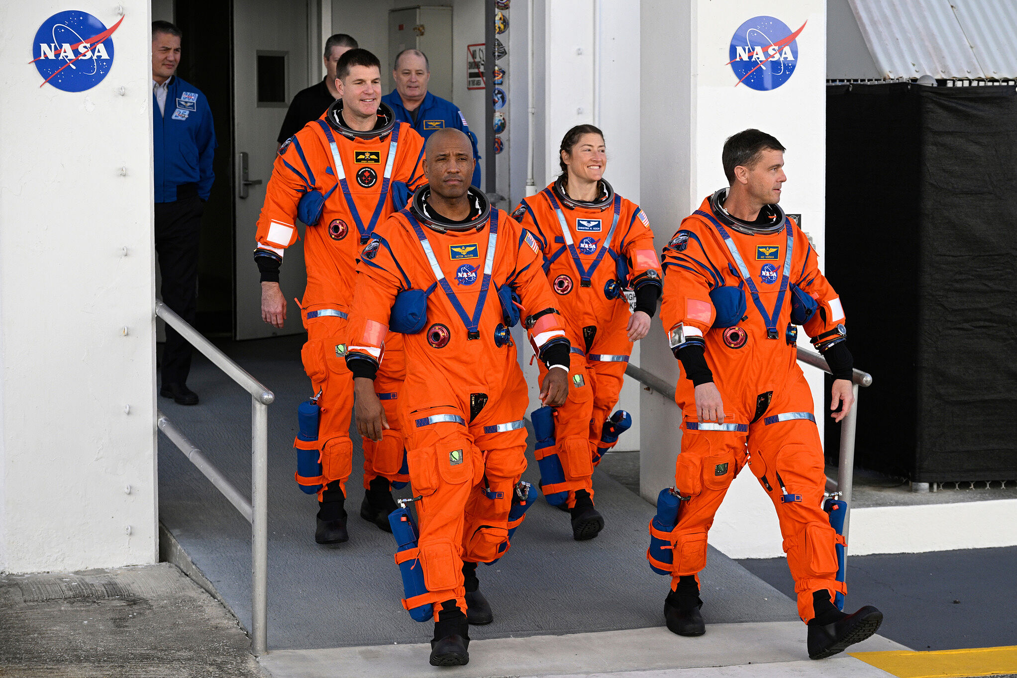 NASA's Artemis II crew.