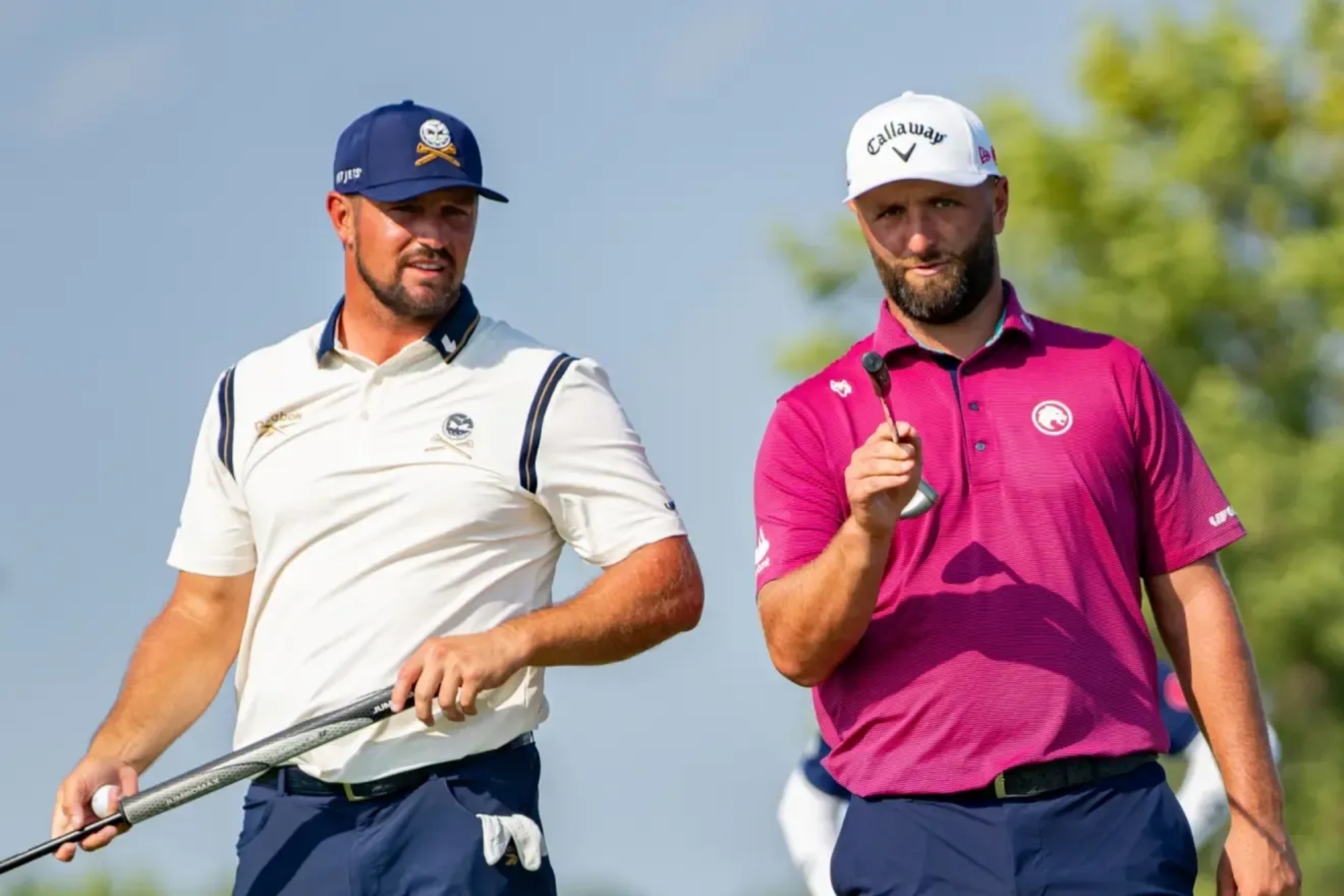 Bryson DeChambeu and Jon Rahm