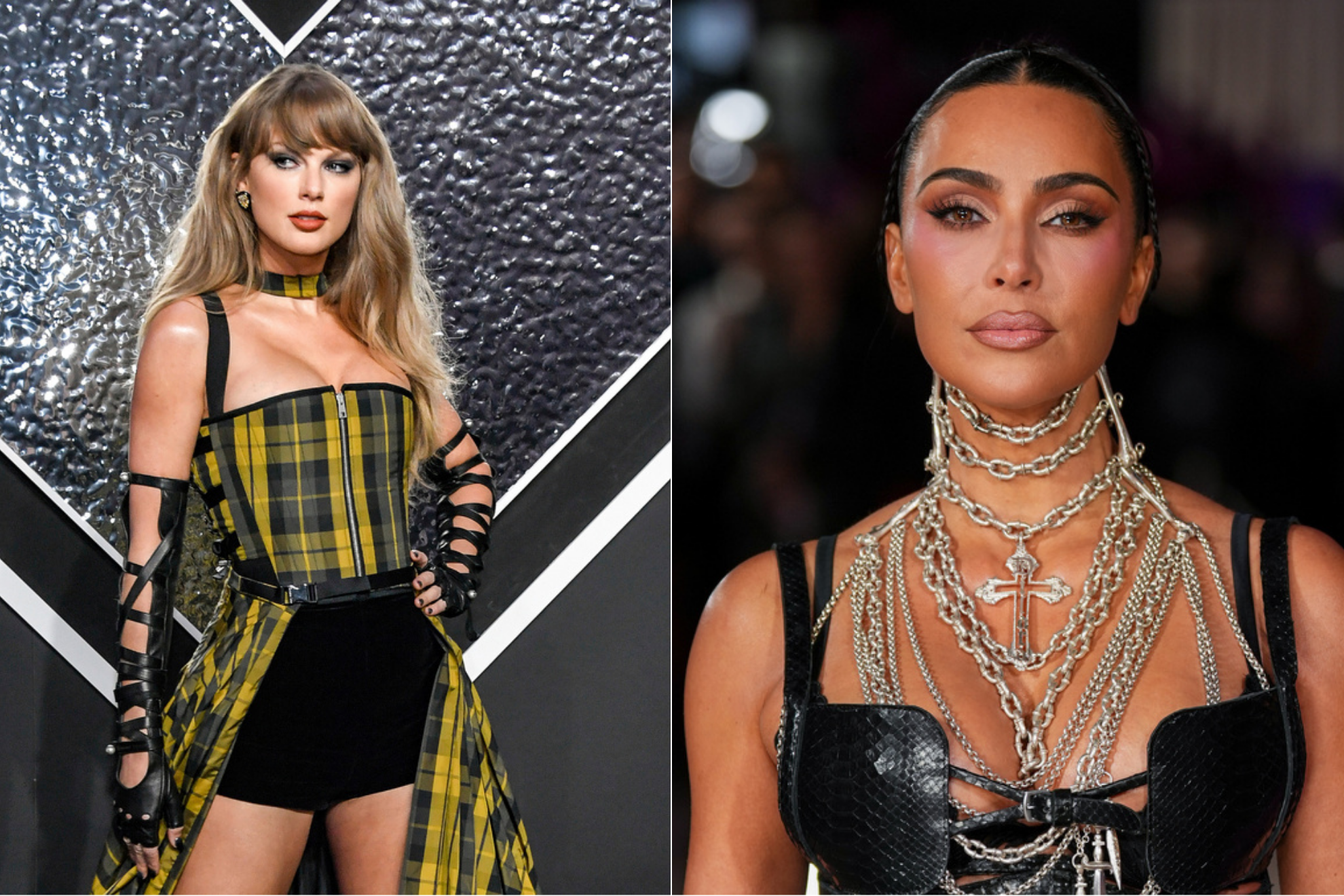 Taylor Swift and Kim Kardashian&nbsp;