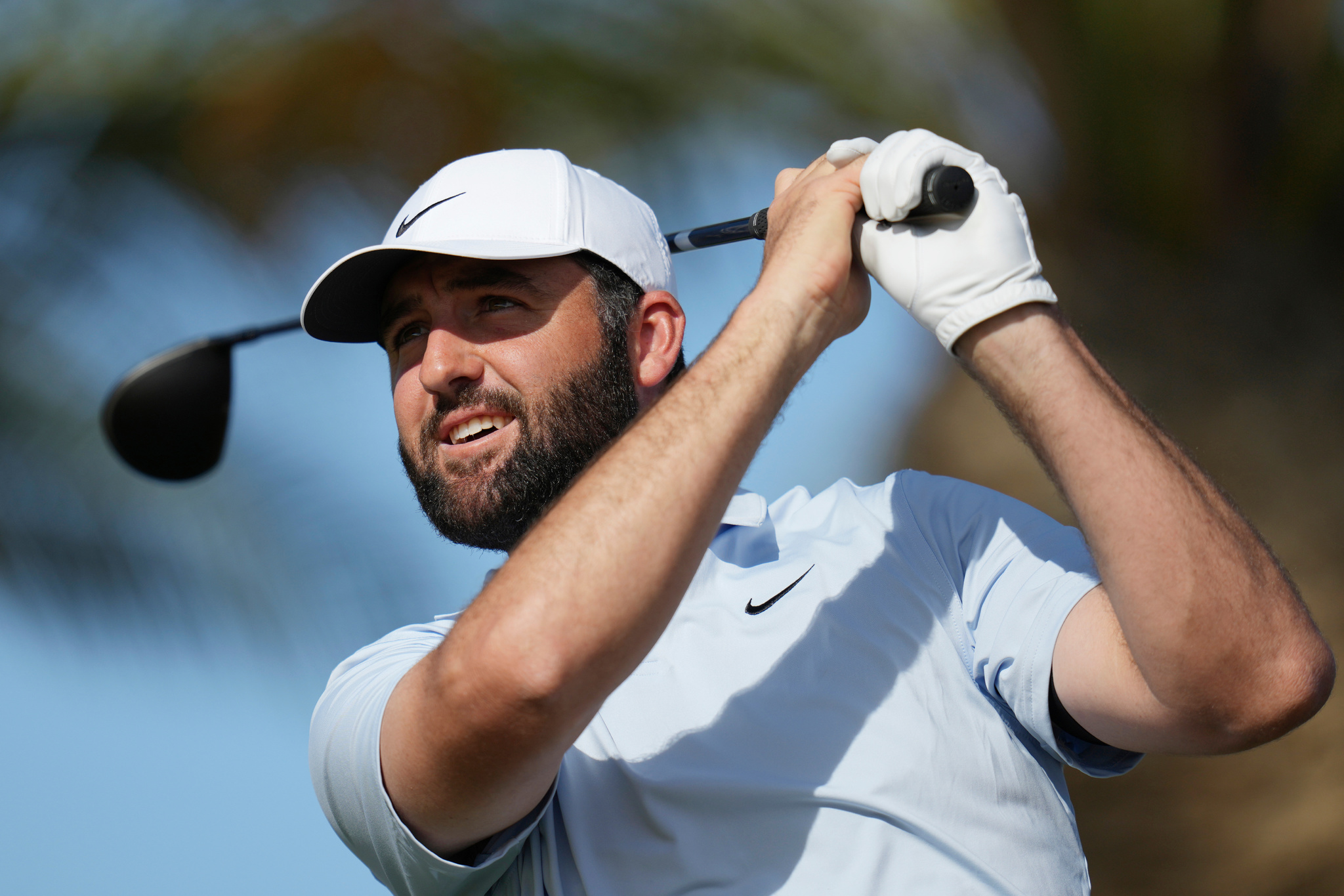Scottie Scheffler had been playing at a PGA Tour event in California